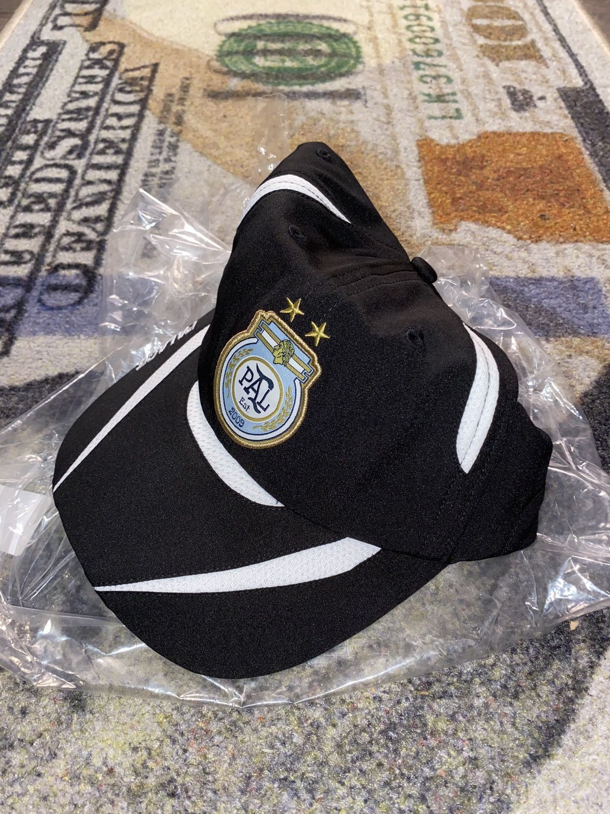 image of Palace Pro Shell 6-Panel in Black, Men's