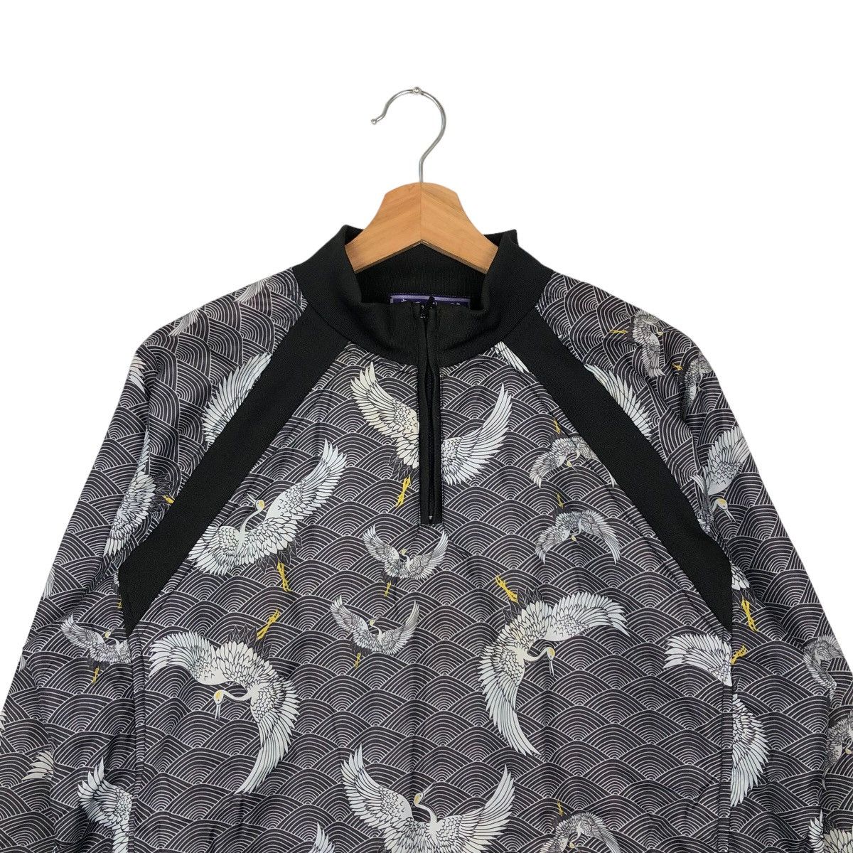 Japanese Brand VINTAGE JAPANESE BRAND BOMBER JACKET SWAN FULL PRINT Size US M / EU 48-50 / 2 - 2 Thumbnail
