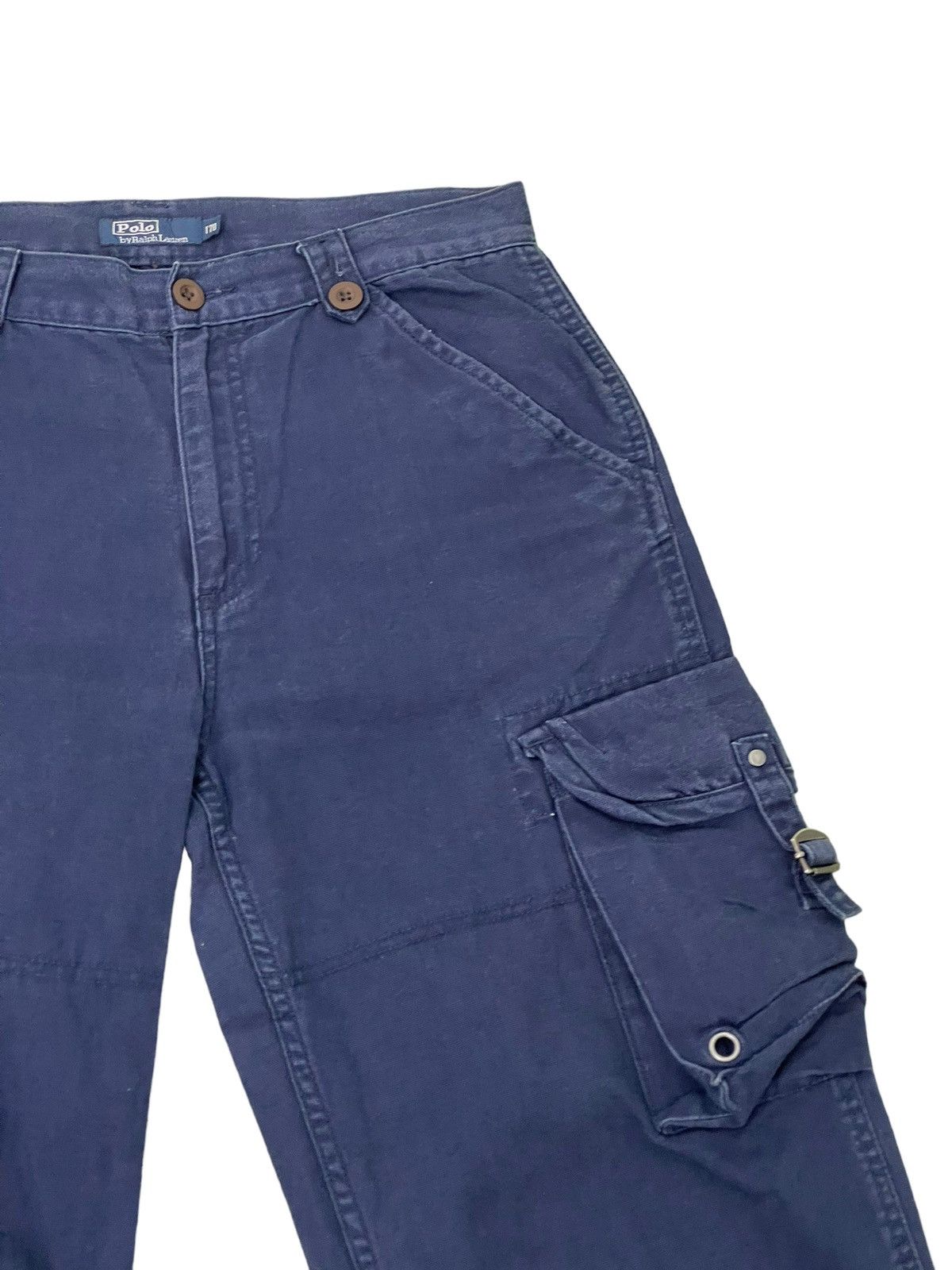 Polo Ralph Lauren 🐎Polo Ralph Lauren Cargo Pant Wide Loose 5🟦8 Size US 30 / EU 46 - 9 Thumbnail