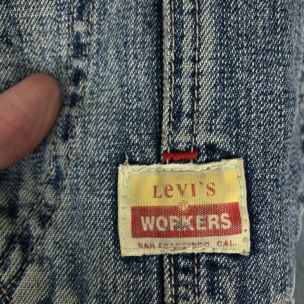 Levi's VINTAGE HIKORY CHORE DENIM WORKER JACKET LEVI’S Size US M / EU 48-50 / 2 - 13 Thumbnail