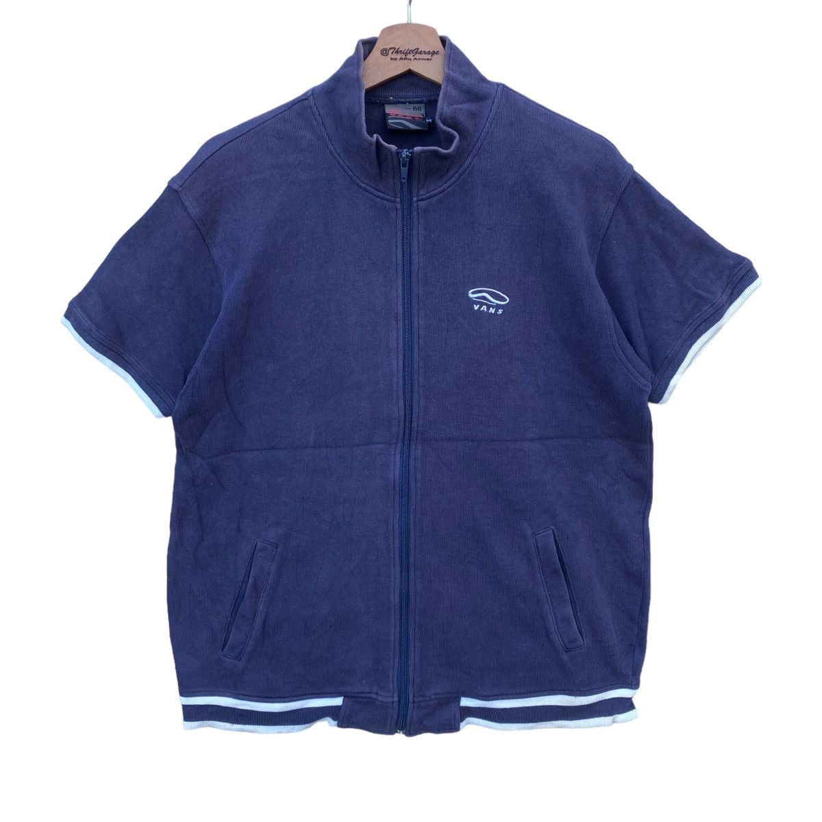 Vans Vintage Vans USA Skateboarding Small Logo Shortsleeve Jacket Size US M / EU 48-50 / 2 - 1 Thumbnail
