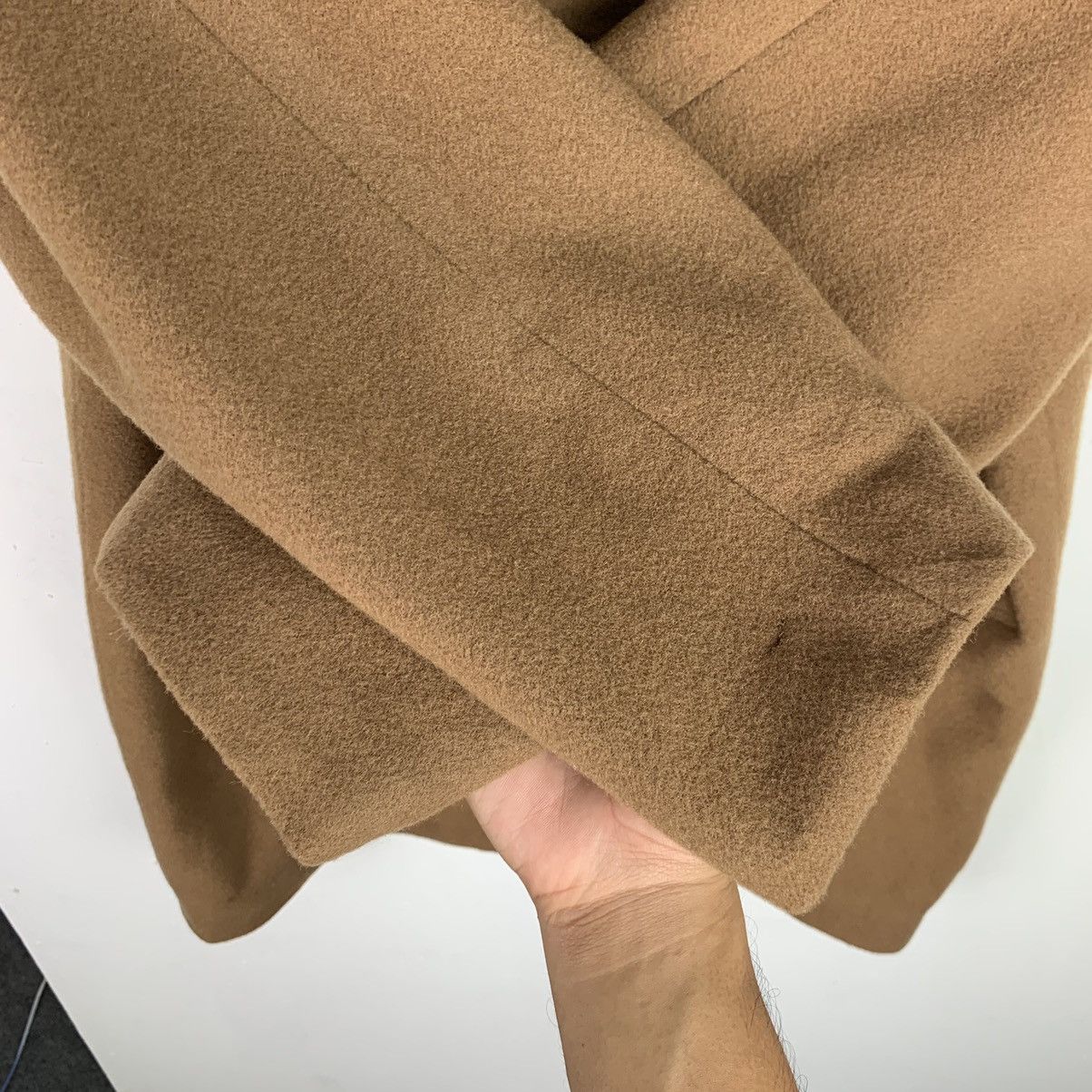 Japanese Brand × Vintage Vintage Japanese Brand Wool coat Jacket Size US L / EU 52-54 / 3 - 8 Thumbnail