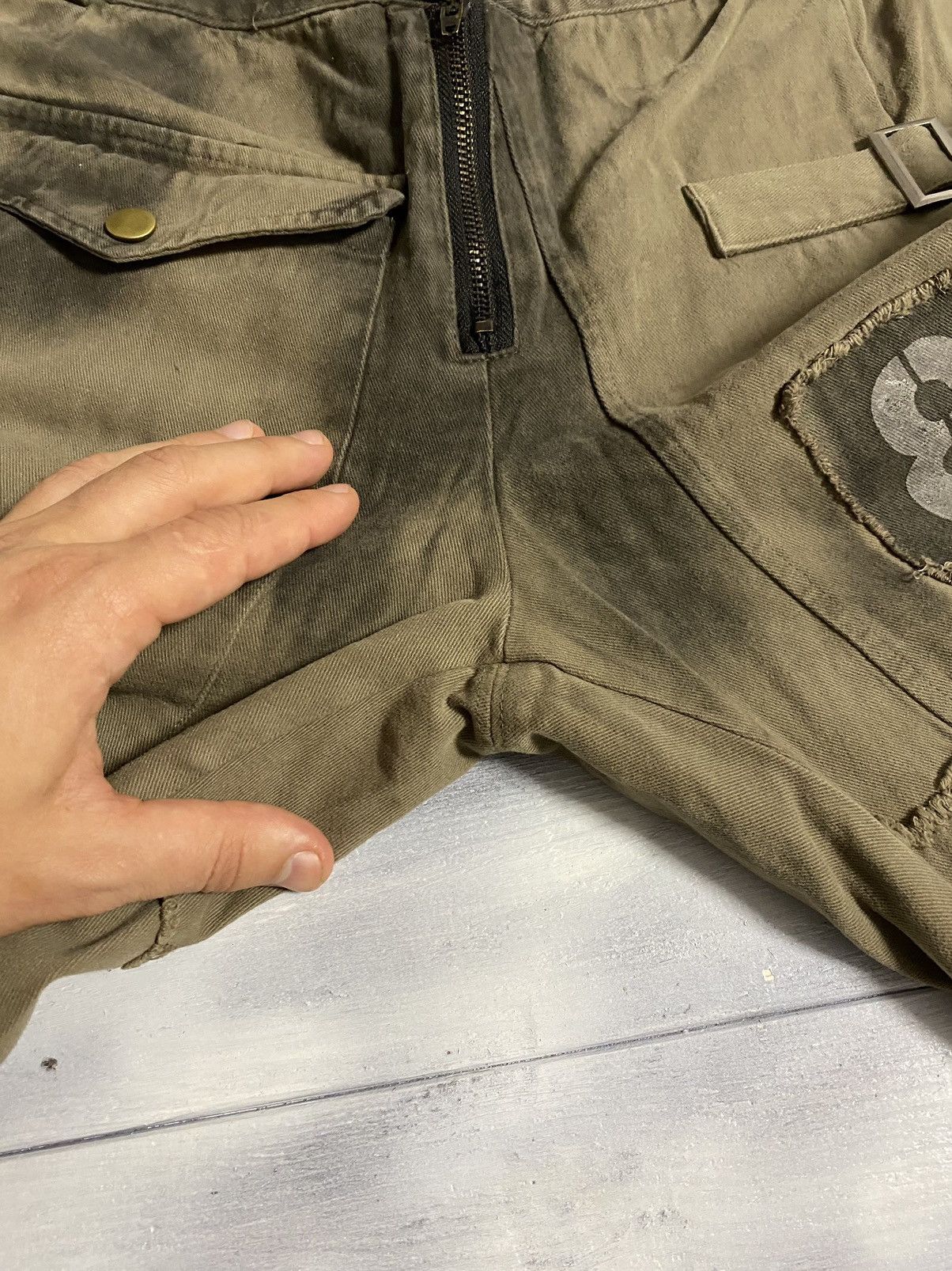 Japanese Brand Rare Pants Japanese Multipocket Style. Avant-Garde. Size US 30 / EU 46 - 10 Thumbnail