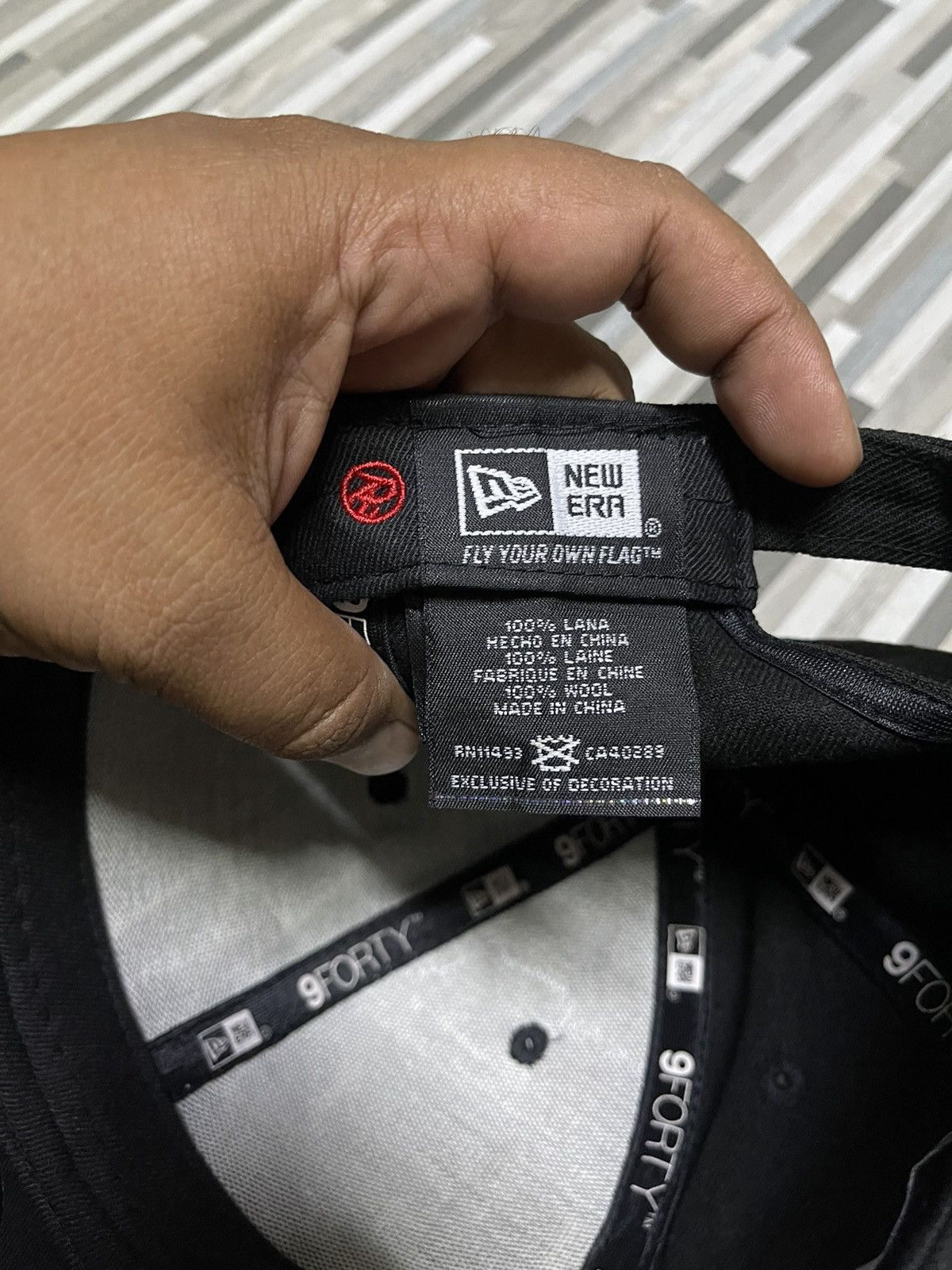 New Era × Yohji Yamamoto Yohji Yamamoto x New Era Cap Size ONE SIZE - 5 Thumbnail
