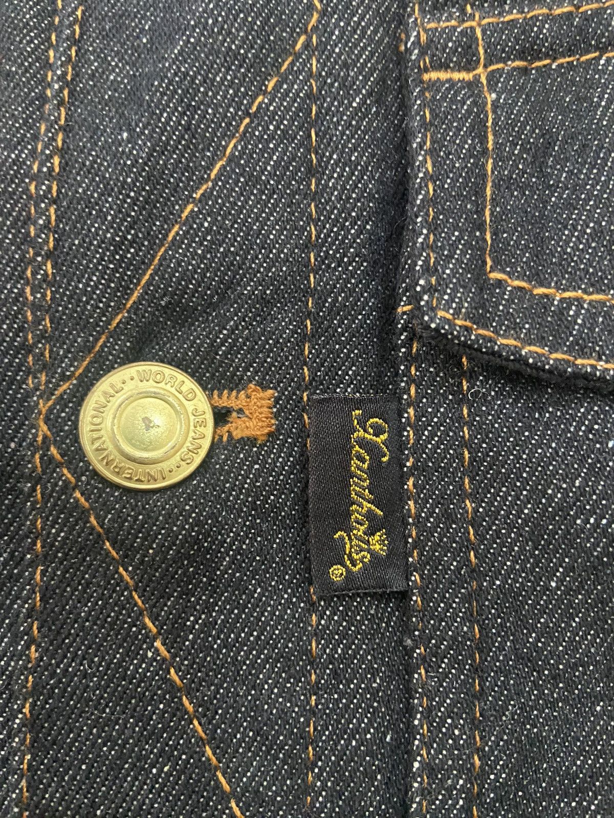 Japanese Brand Xanthous Denim Blue Stylish Jacket Size M / US 6-8 / IT 42-44 - 9 Thumbnail