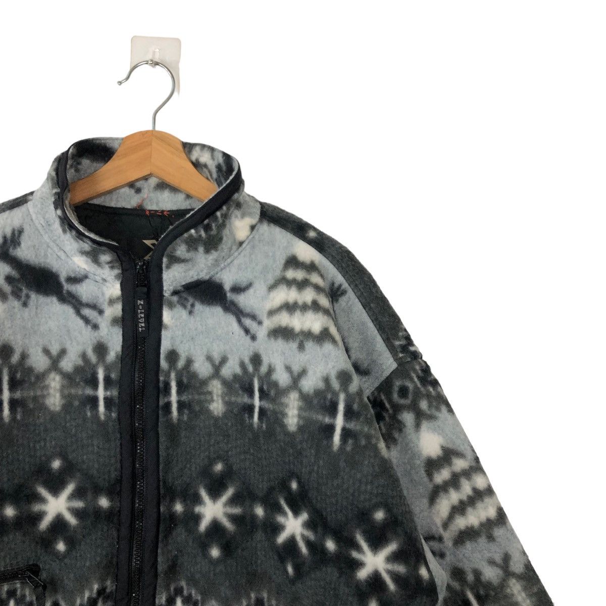 Japanese Brand VINTAGE FLEECE JACKET POP ART OVERPRINT Size US M / EU 48-50 / 2 - 5 Thumbnail