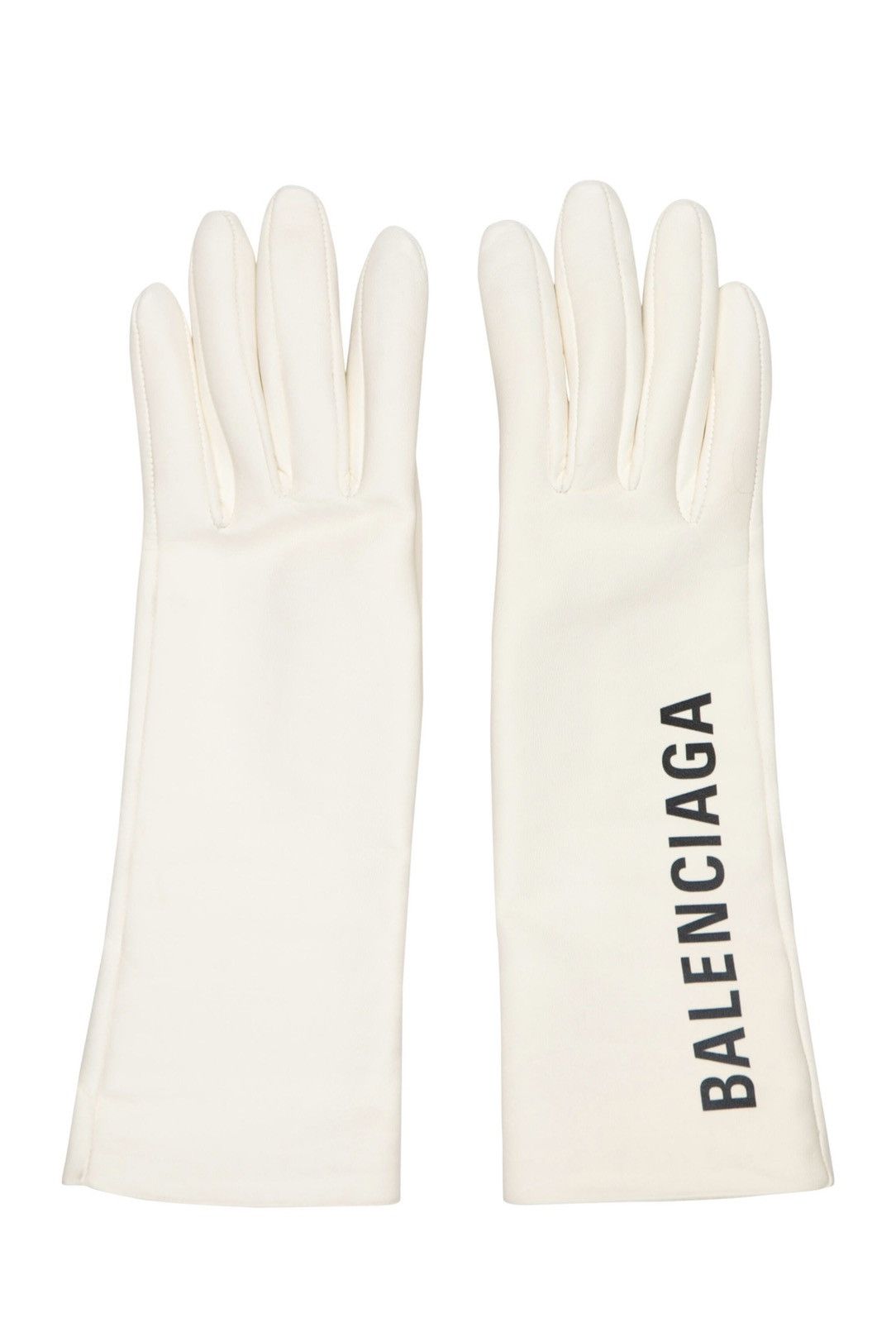 Balenciaga 🔥GRAIL🔥Balenciaga Logo Leather Gloves Size ONE SIZE - 1 Thumbnail
