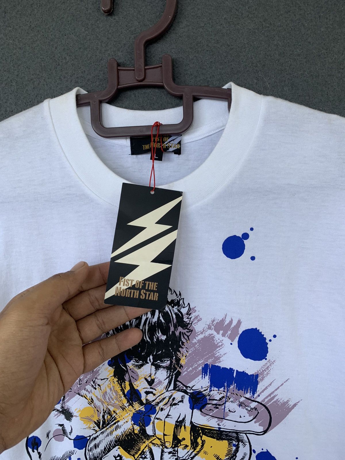 Anime × Cartoon Network × Vintage Fist of The North Star 30th Anniversary Anime Size US L / EU 52-54 / 3 - 6 Thumbnail
