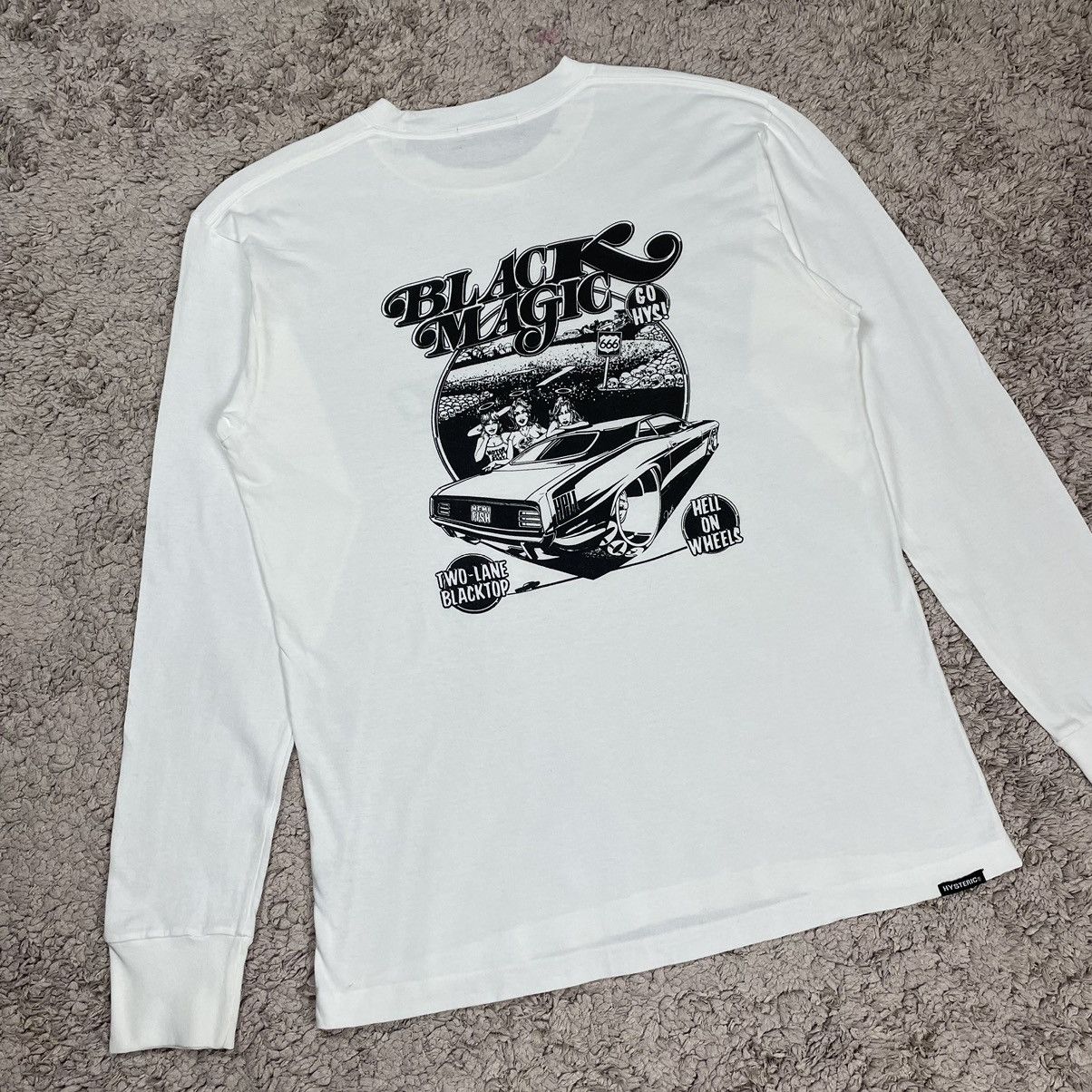 Hysteric Glamour Vintage Hysteric Glamour Black Magic Graphic T-shirt Size US L / EU 52-54 / 3 - 3 Thumbnail