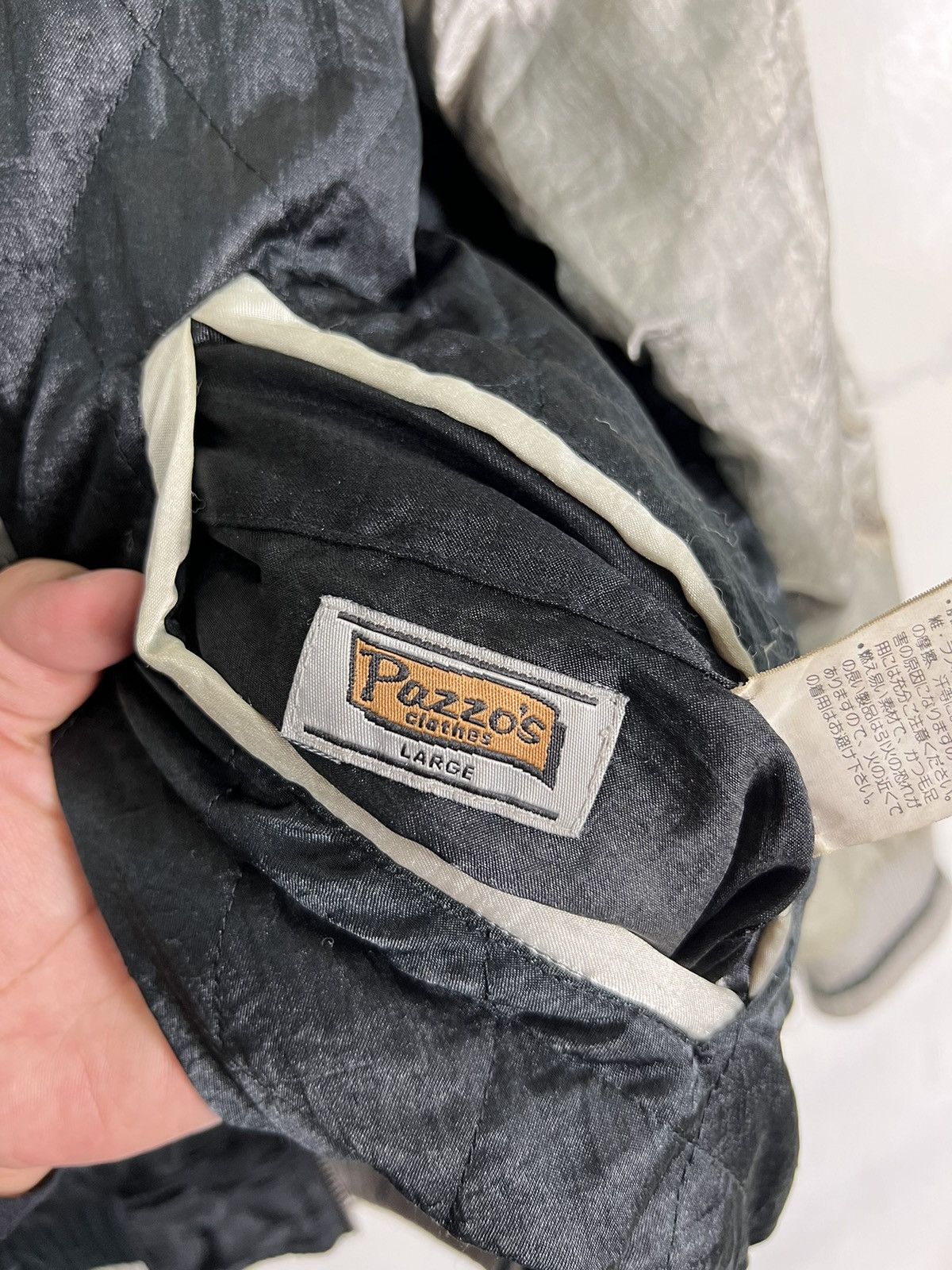 Japanese Brand 💥 PAZZOS REVERSIBLE EMBROIDERY SUKAJAN JACKET Size US L / EU 52-54 / 3 - 13 Thumbnail