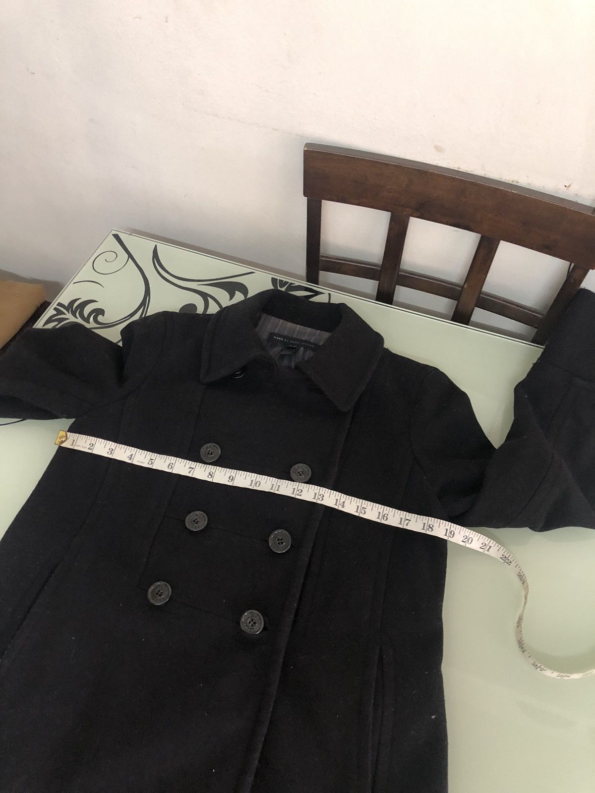 Marc Jacobs Marc by Marc Jacobs Double Breasted Wool Peacoat Size US M / EU 48-50 / 2 - 21 Thumbnail