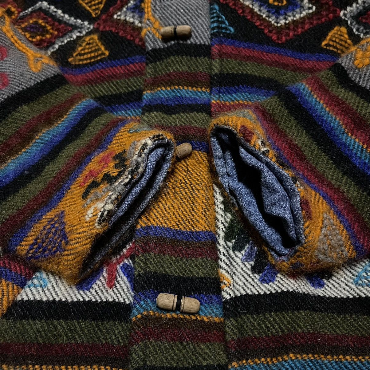 Vintage Vintage navajo aztec wool sweater hoodie Size US S / EU 44-46 / 1 - 10 Thumbnail