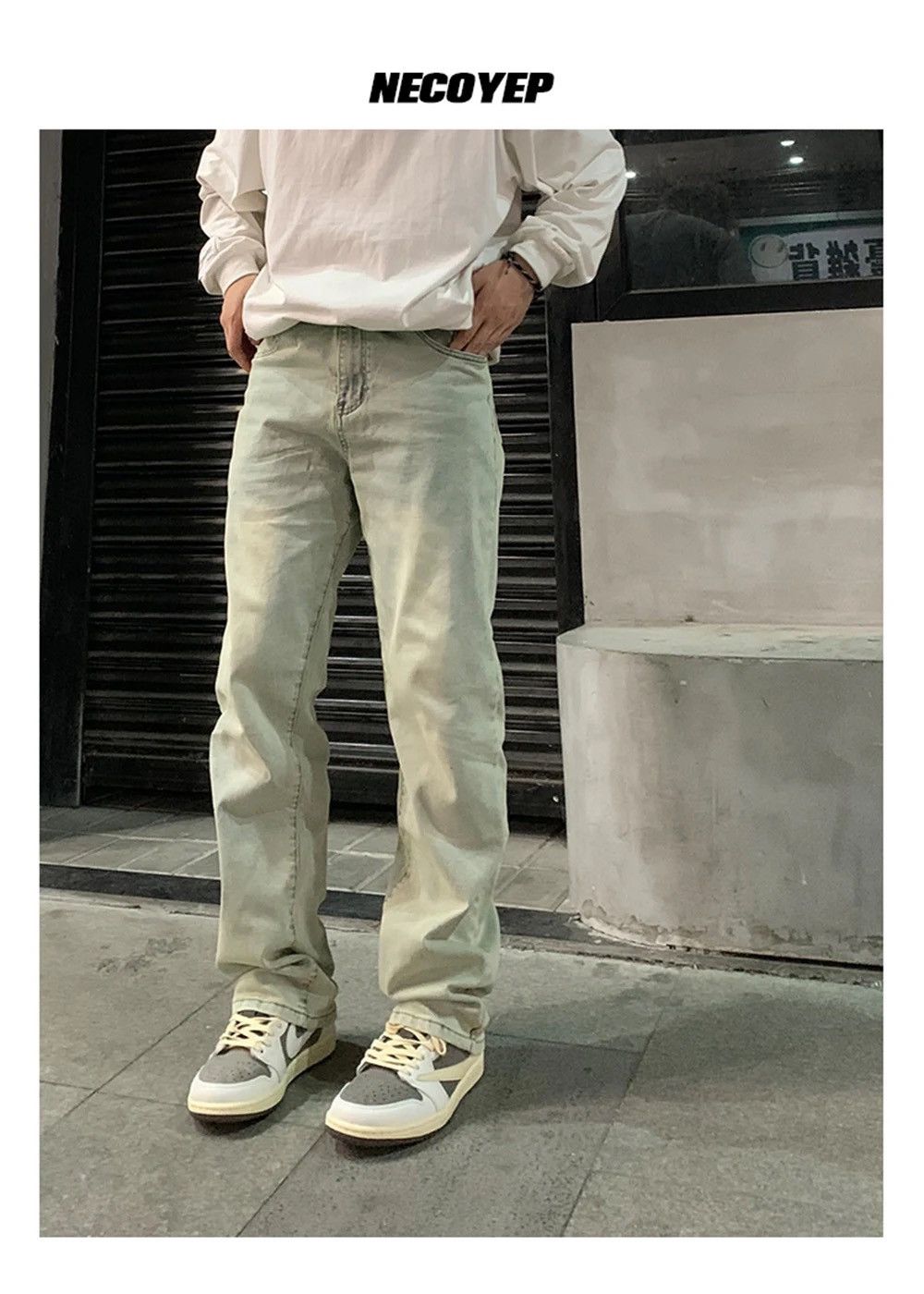 Y2K Vintage Slim Fit Denim