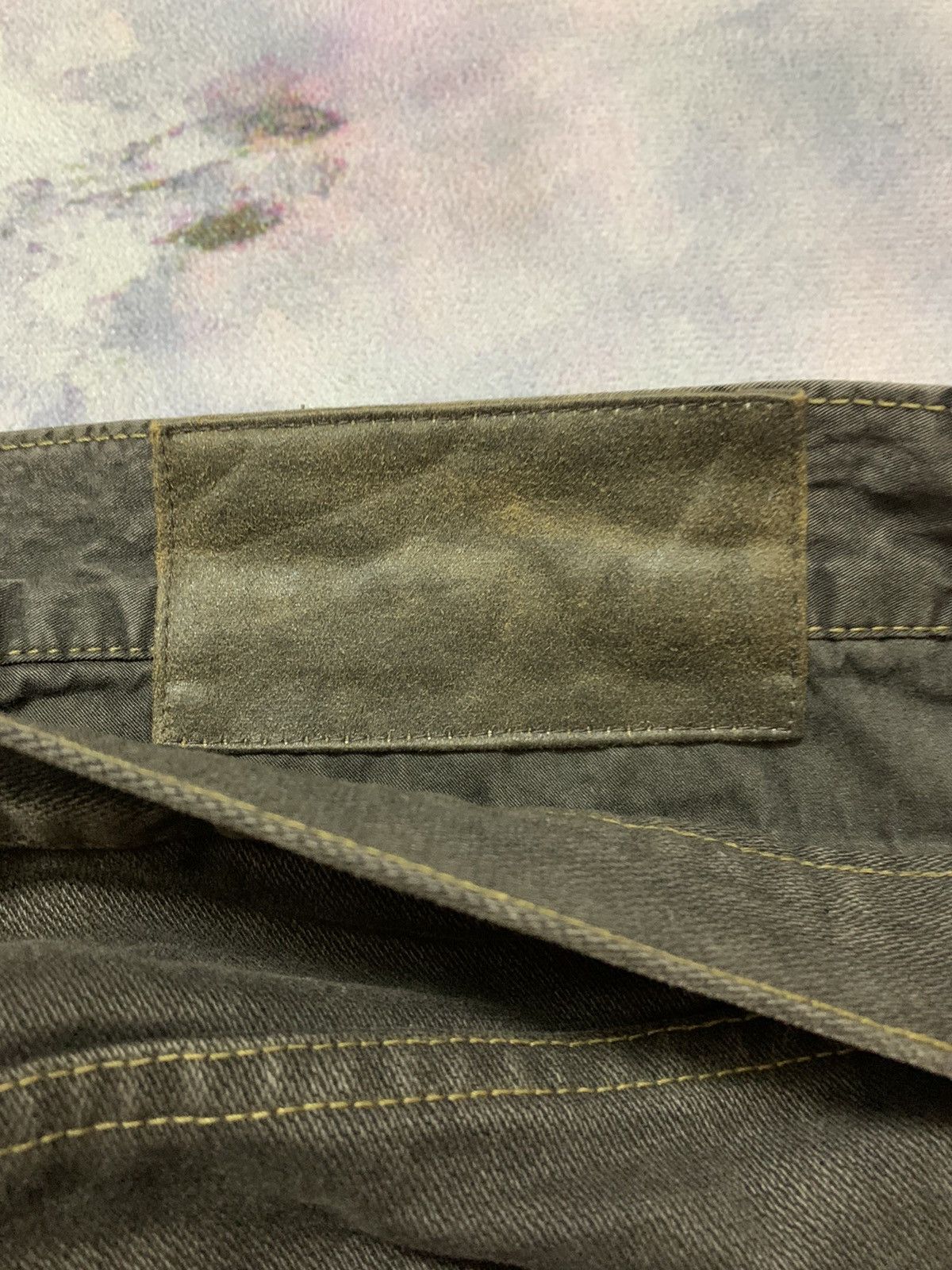 Double Waist Japanese Brand ROCKETS Front Pocket Denim