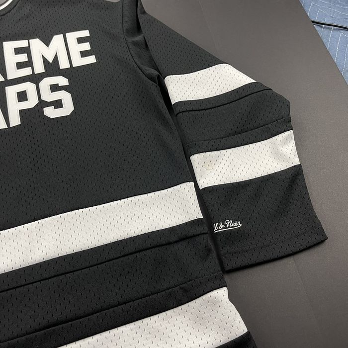 Supreme WTAPS Mitchell & Ness Hockey Jersey Black Men's - FW21 - US