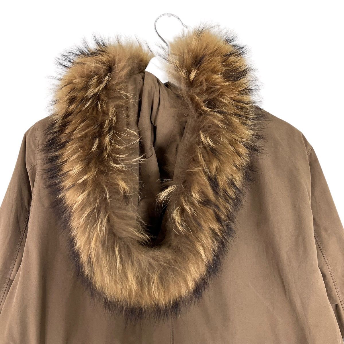 Bark 🔥 BARK X NANO UNIVERSE REAL FUR CHINESE RACCOON TRIM PARKA Size US M / EU 48-50 / 2 - 10 Thumbnail