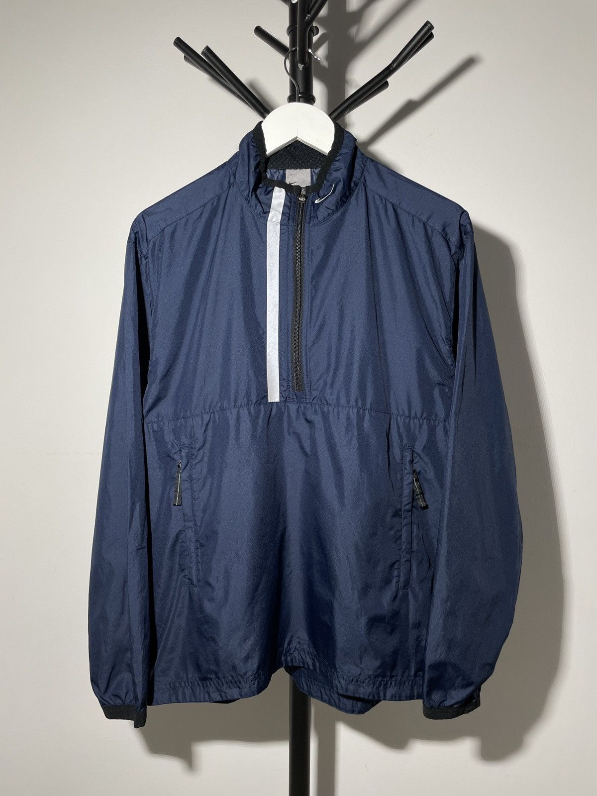 Nike × Vintage Vintage Y2K Nike Light Anorak Jacket Reflective Size US M / EU 48-50 / 2 - 1 Thumbnail