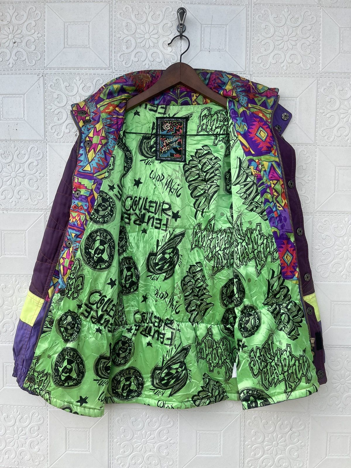 Japanese Brand Vintage Ski Killy Couleur Feutre Jacket Size US L / EU 52-54 / 3 - 11 Thumbnail