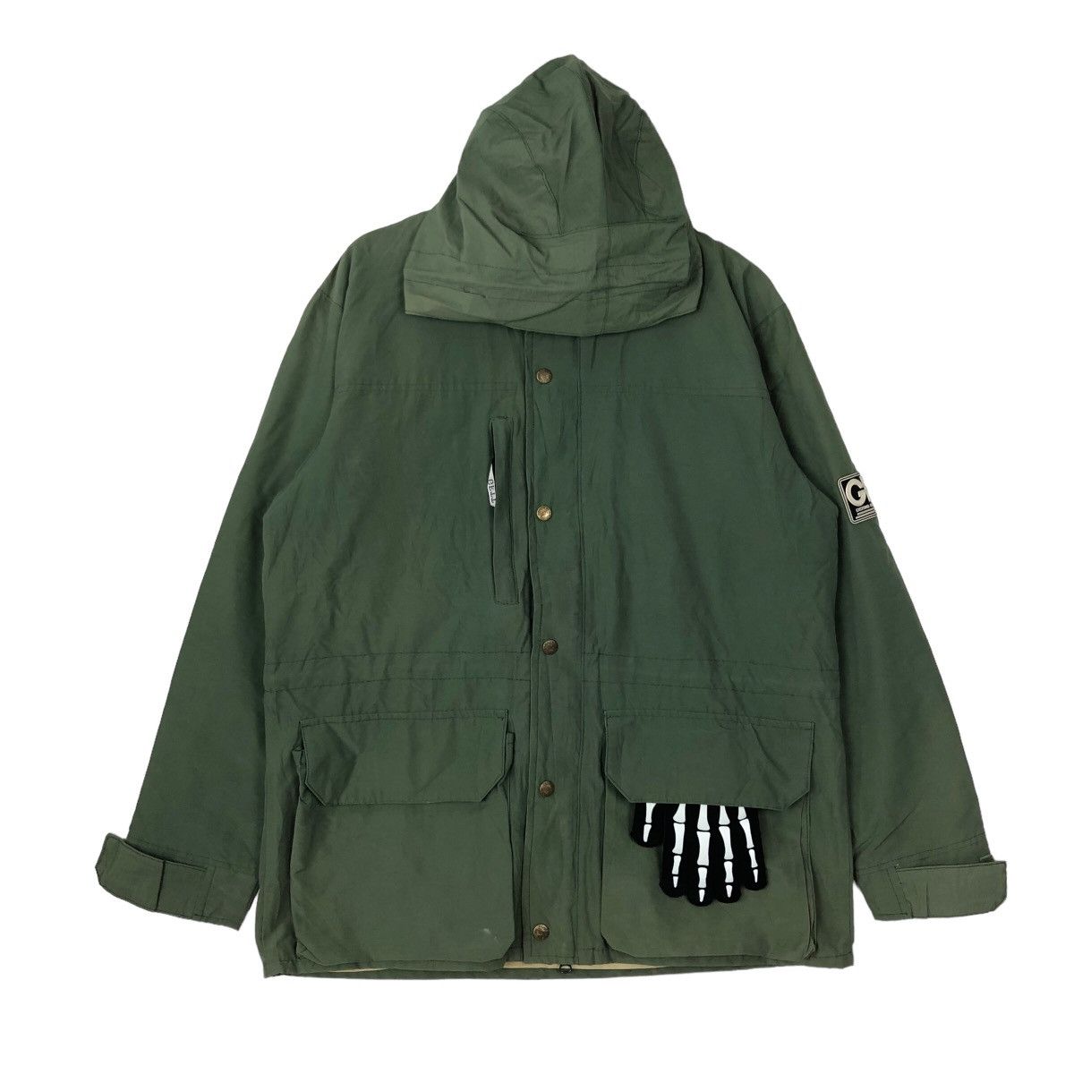 Japanese Brand VINTAGE EXCITING FISHING BY GETT SURVIVAL JACKET COACHPOCKET Size US L / EU 52-54 / 3 - 1 Thumbnail