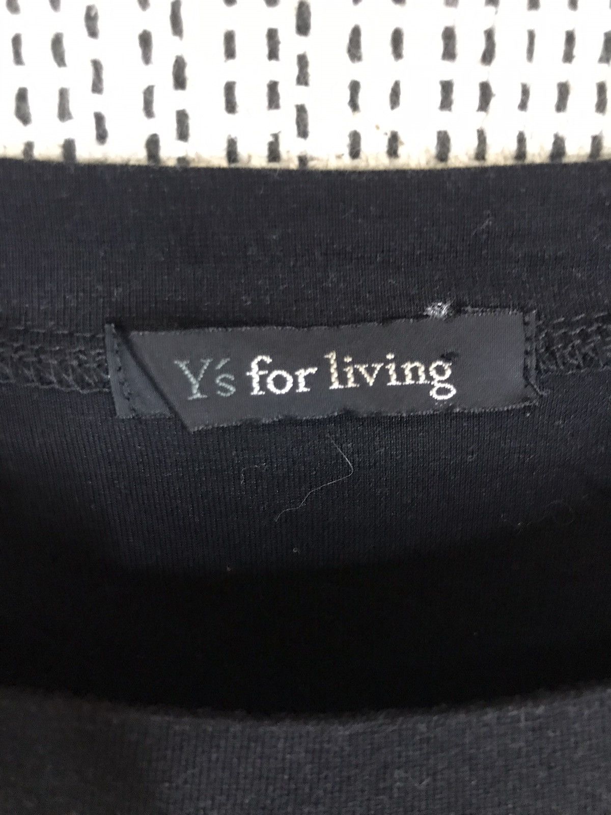 Yohji Yamamoto ‼️Y'S FOR LIVING TSHIRT WIDE PATTERN RARE HARD TO FIND‼️ Size M / US 6-8 / IT 42-44 - 5 Thumbnail