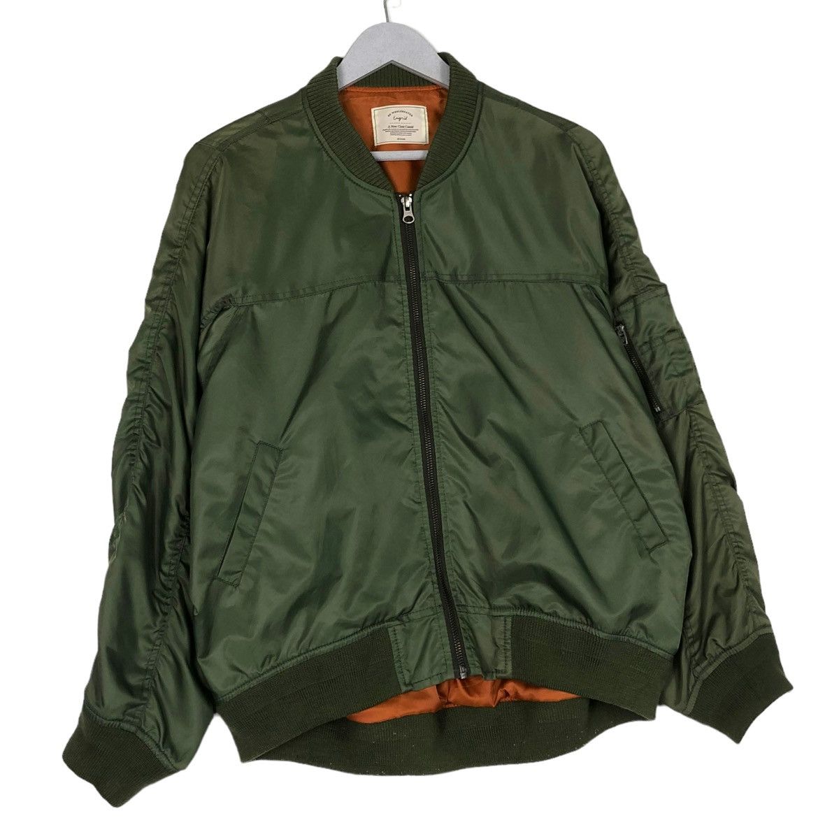 Japanese Brand 💥UNGRID JAPAN MA-1 FLIGHT RIOT BOMBER JACKET Size US M / EU 48-50 / 2 - 3 Thumbnail
