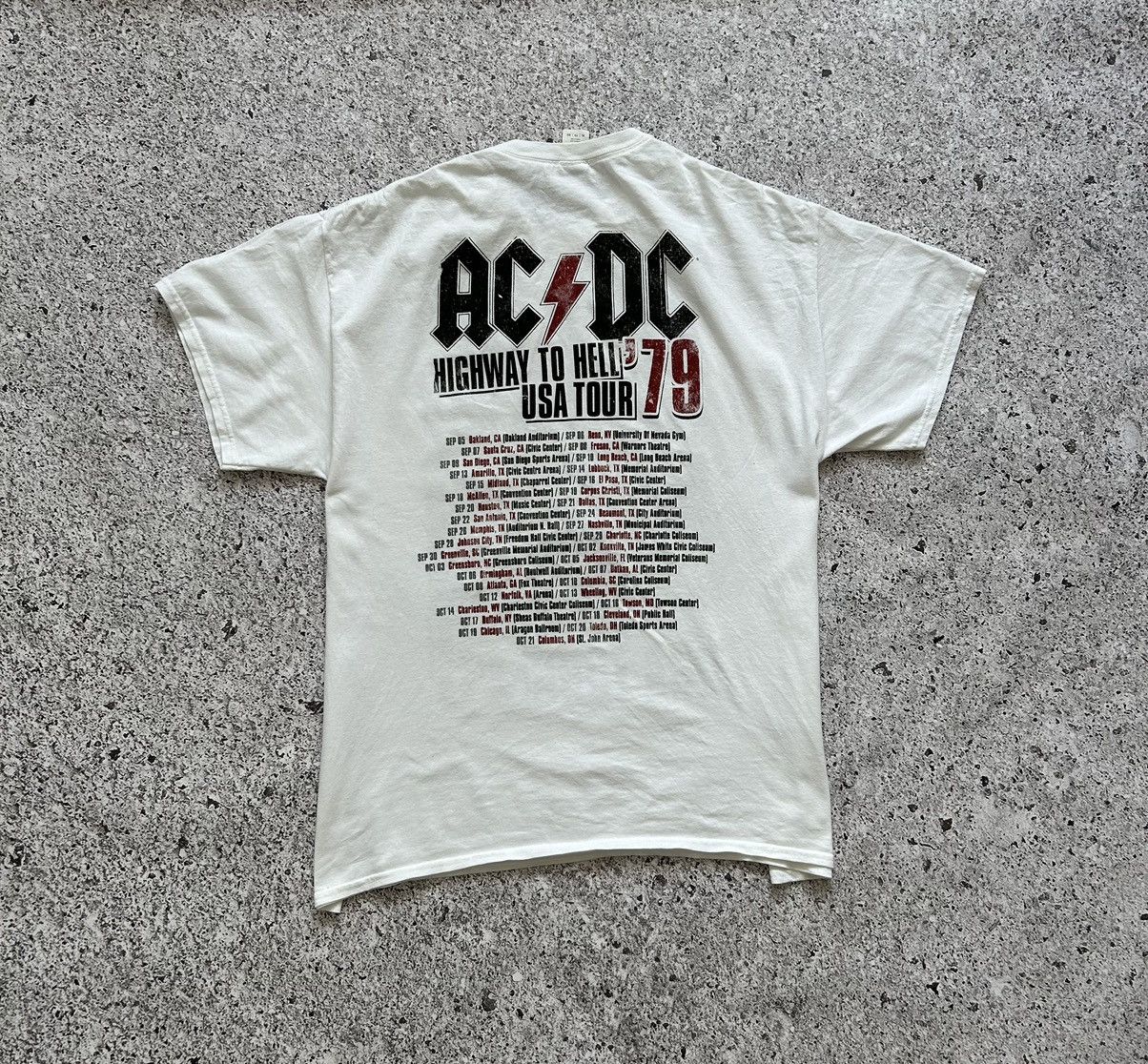 Band Tees × Vintage Vintage AC/DC Highway To Hell USA Tour 1979 T-Shirt 2019 Size US XXL / EU 58 / 5 - 4 Thumbnail