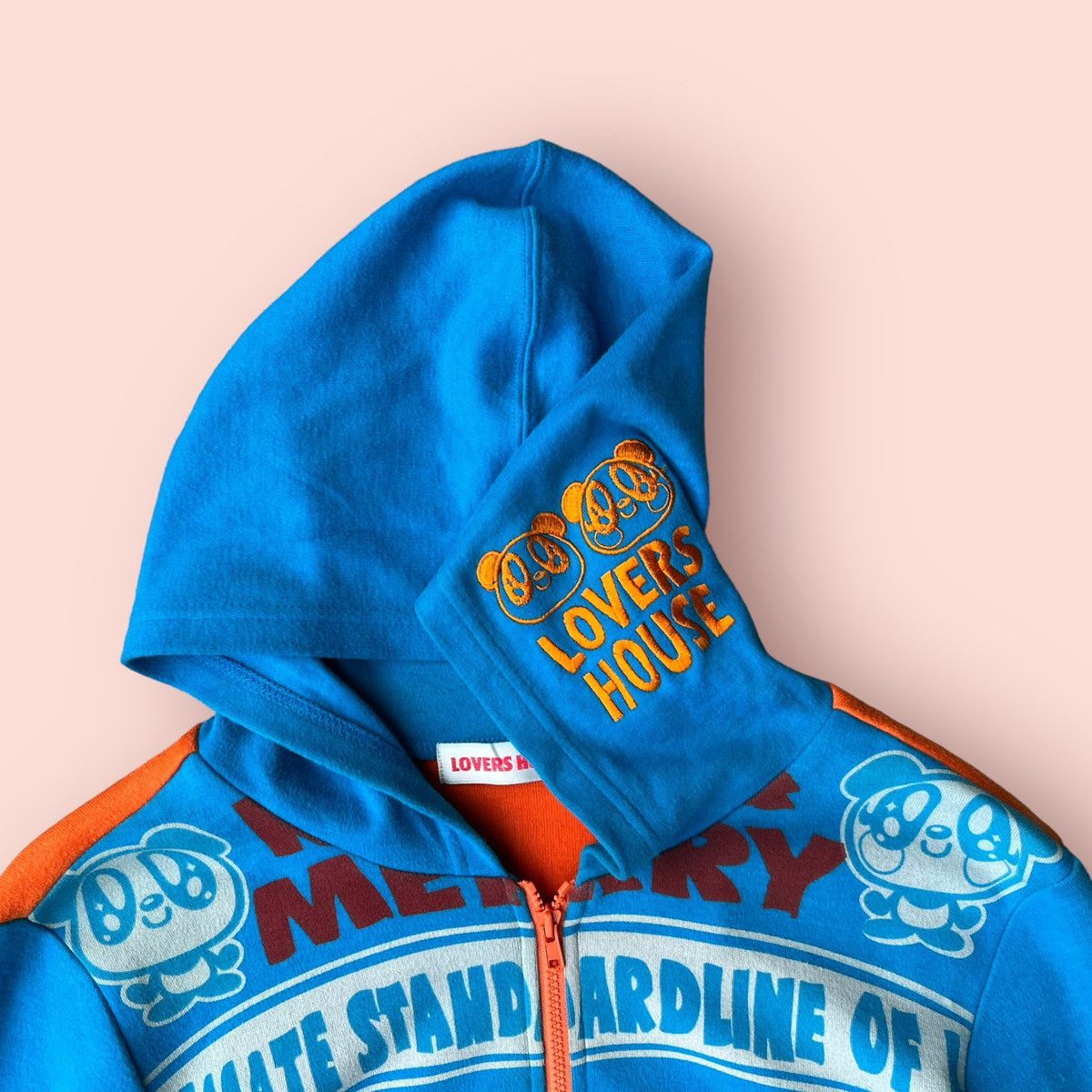 Hysteric Glamour × Japanese Brand VINTAGE LOVERS HOUSE HOODIE JACKET Size M / US 6-8 / IT 42-44 - 6 Thumbnail