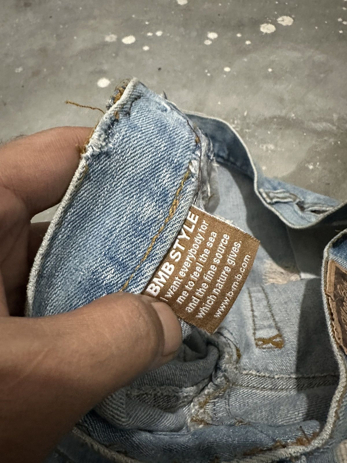 Japanese Brand × Vintage Y2k Blue Moon Blue Japan Distressed Cargo Mini Skirt Size 30" / US 8 / IT 44 - 10 Thumbnail
