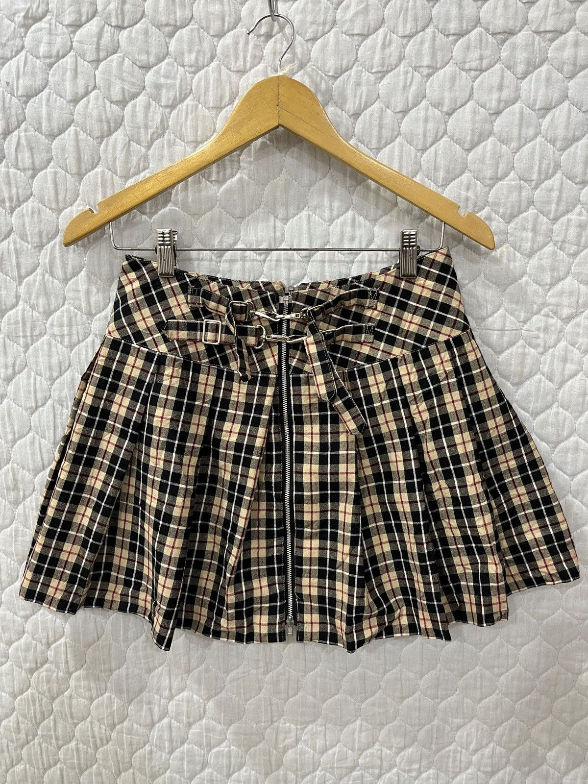 Hypebeast (Uuuu) 🔥💣 ARCHIVE RASBORA TARTAN SKIRTS Size 27" / US 4 / IT 40 - 1 Thumbnail