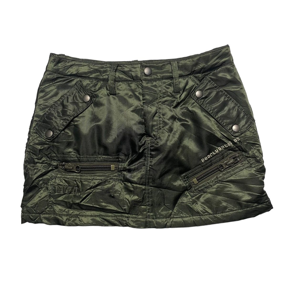 20471120 × Beauty Beast × Japanese Brand PEARLY GATES PUNK SEDITIONARIES MINI SKIRT Size 29" - 1 Thumbnail