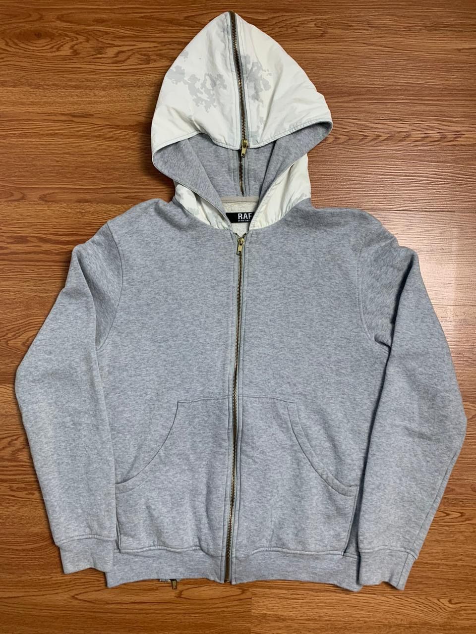 トップス 06AW RAF SIMONS Alien Multi Zip Hoodie RAF by Raf Simons Alien Multi Zip Hoodie - AW06 – Vertical Rags