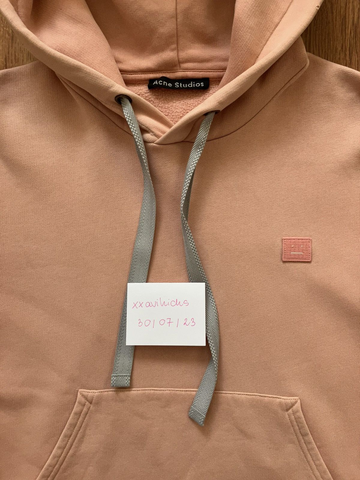 Acne Studios Light Pastel Pink Acne Studios Hoodie Size S Streetwear Size US S / EU 44-46 / 1 - 13 Thumbnail