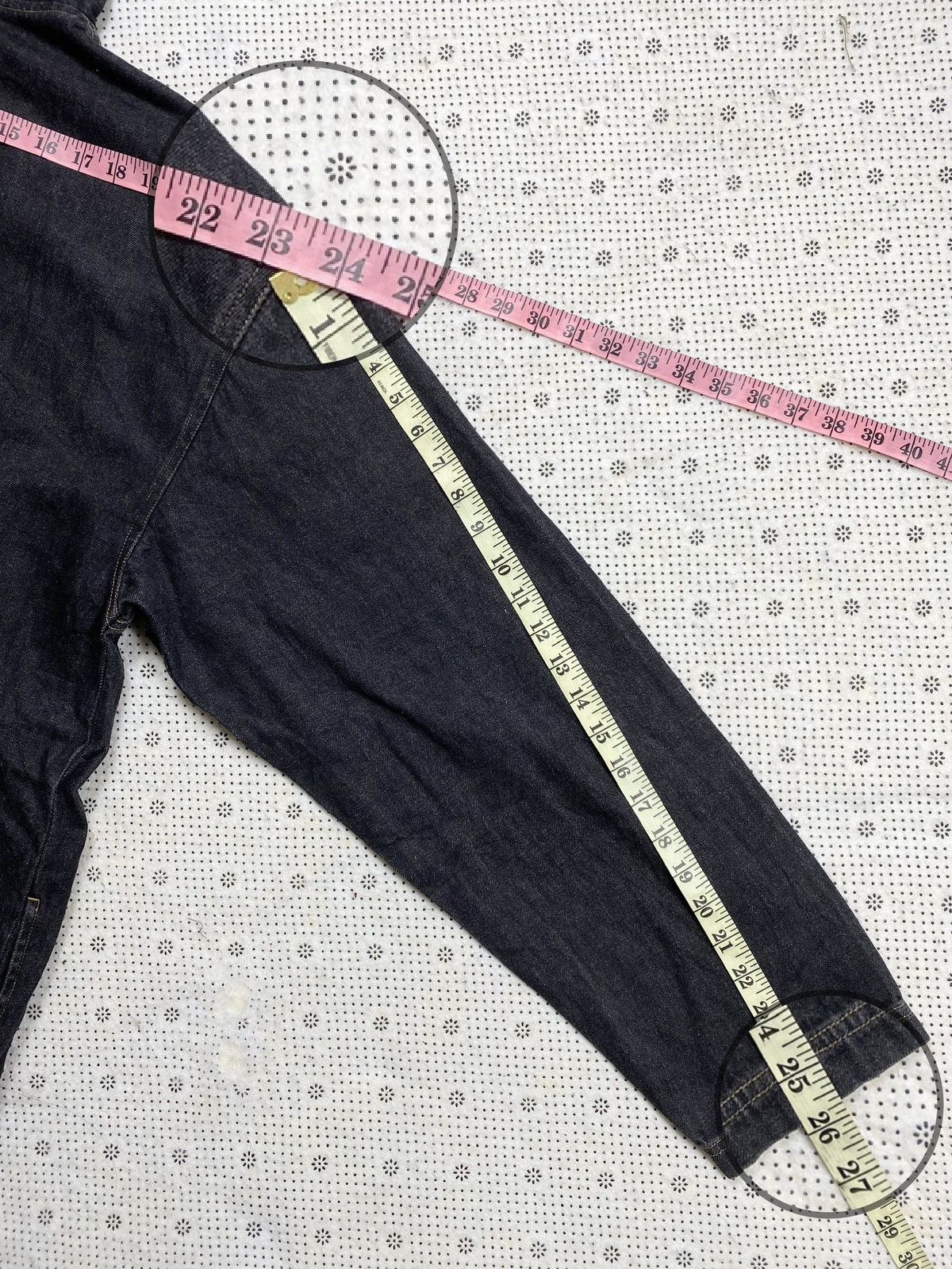 Japanese Brand Denim Zip Up Hoodie Jacket By Galfy Size US XL / EU 56 / 4 - 8 Thumbnail