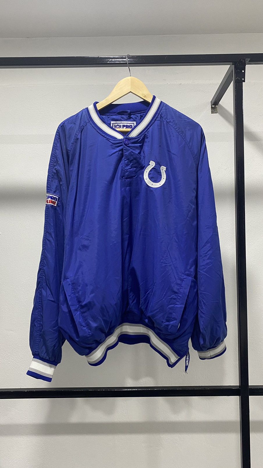 NFL 🚨FINAL DROP🚨 Vintage Starter x Colts Nfl Wondbreaker Size US XL / EU 56 / 4 - 3 Thumbnail