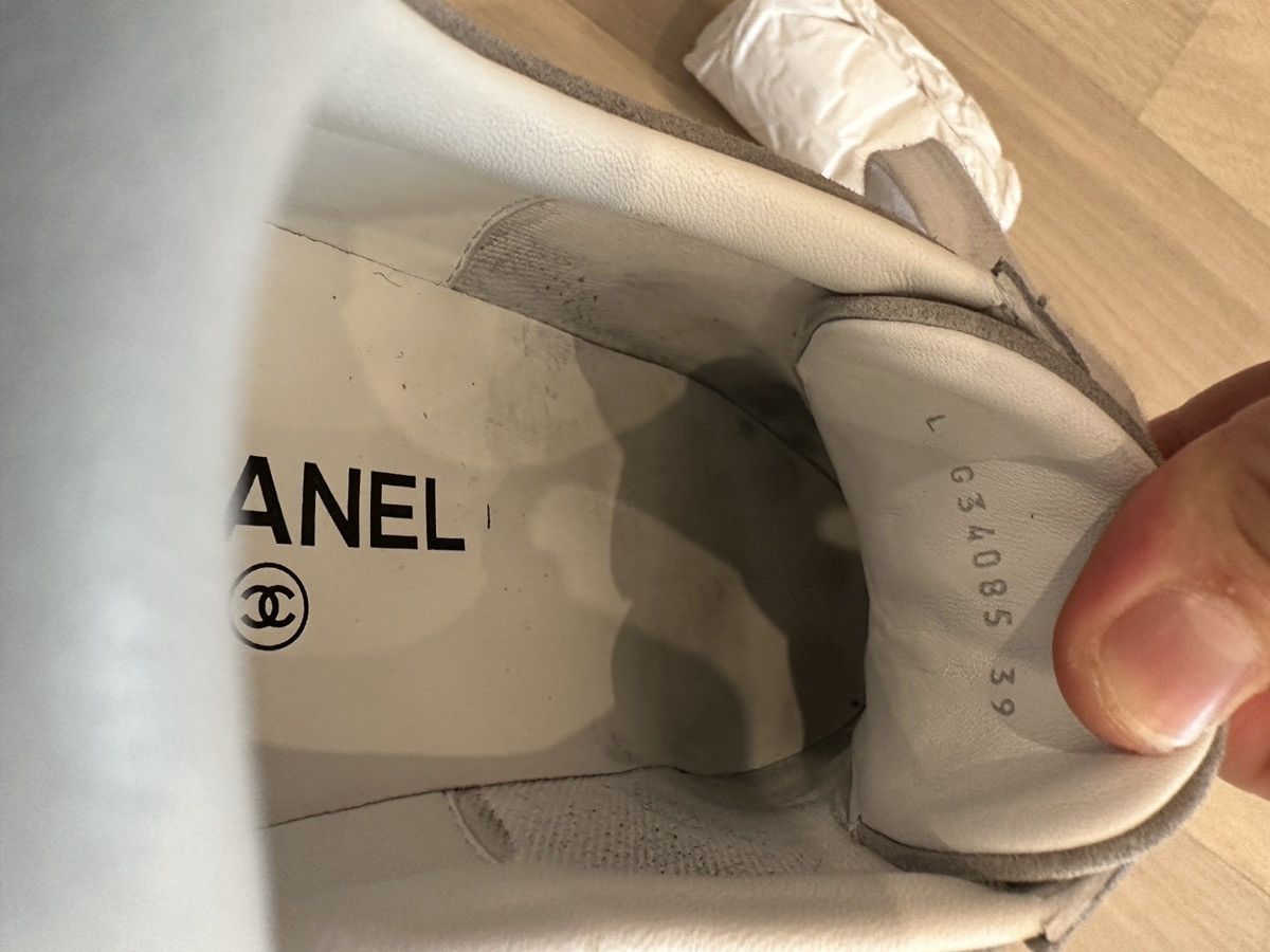 Chanel Chanel Sneakers Grey Suede Size US 7 / EU 40 - 7 Thumbnail