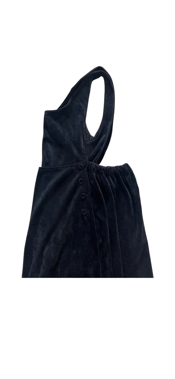 Yohji Yamamoto Vintage Y’s Bis Yohji Yamamoto Velvet Maxi Dress Size S / US 4 / IT 40 - 12 Thumbnail