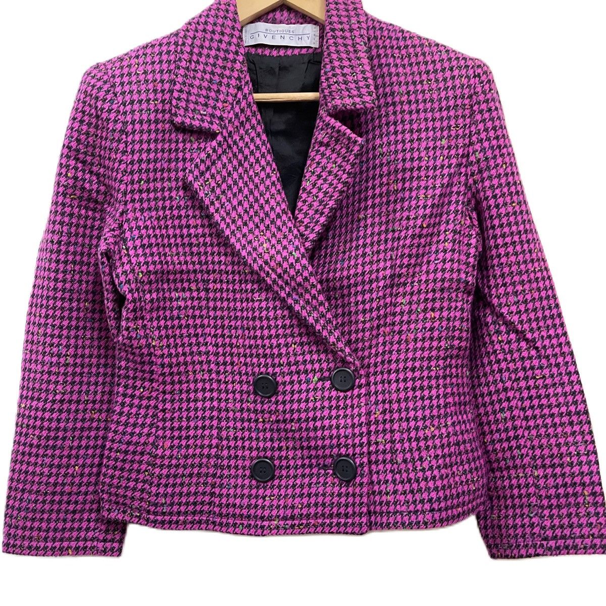 Givenchy Vintage GIVENCHY Boutiques wool blazer casual Size M / US 6-8 / IT 42-44 - 4 Thumbnail