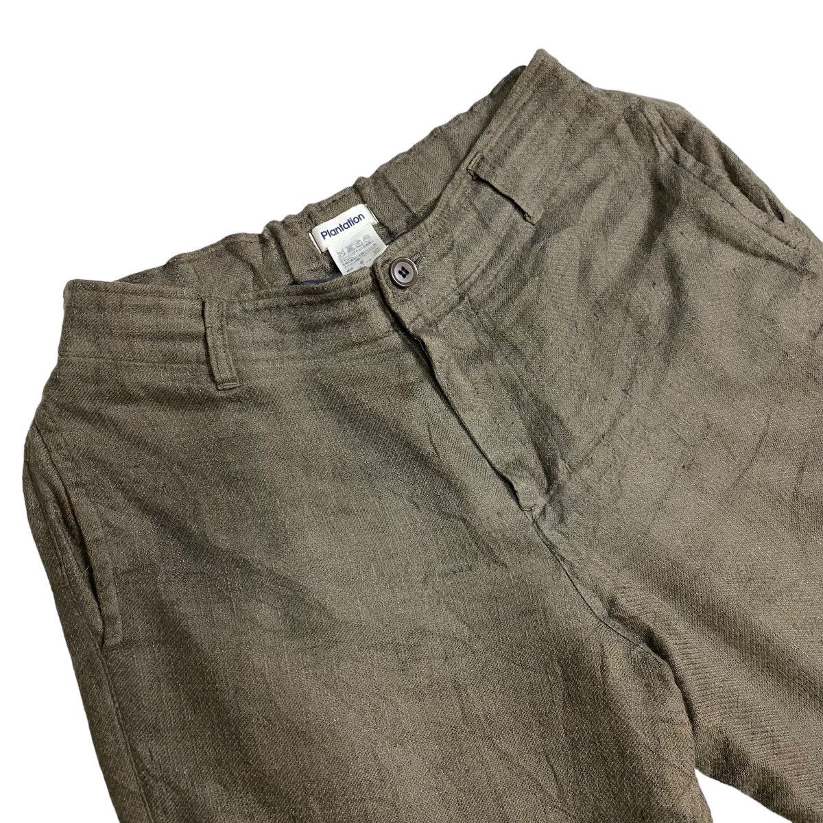 Issey Miyake Plantation by Issey Miyake silk/hemp pant Size 31" - 3 Thumbnail