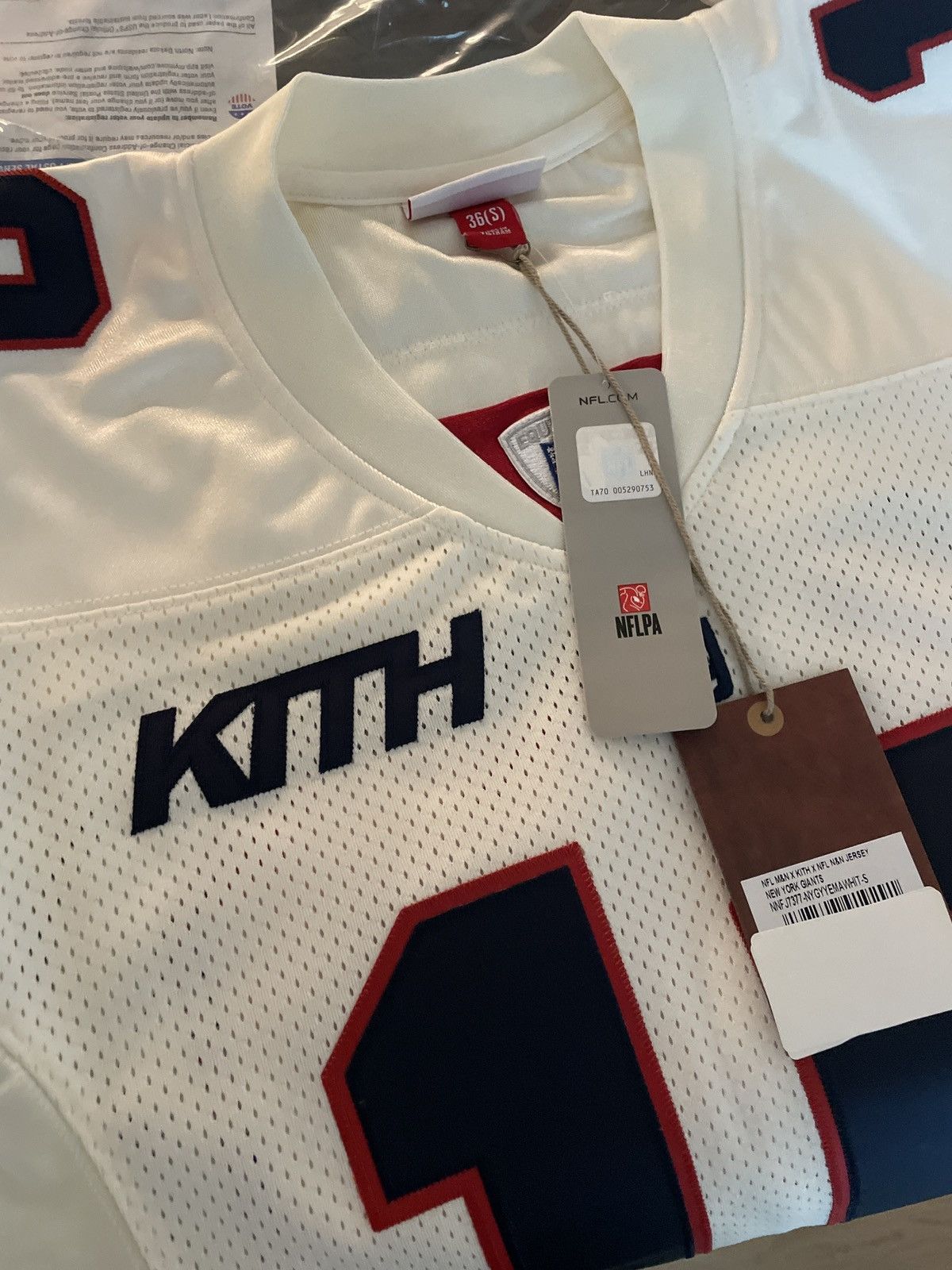 Kith for the NFL: Giants Mitchell & Ness Eli Manning Jersey