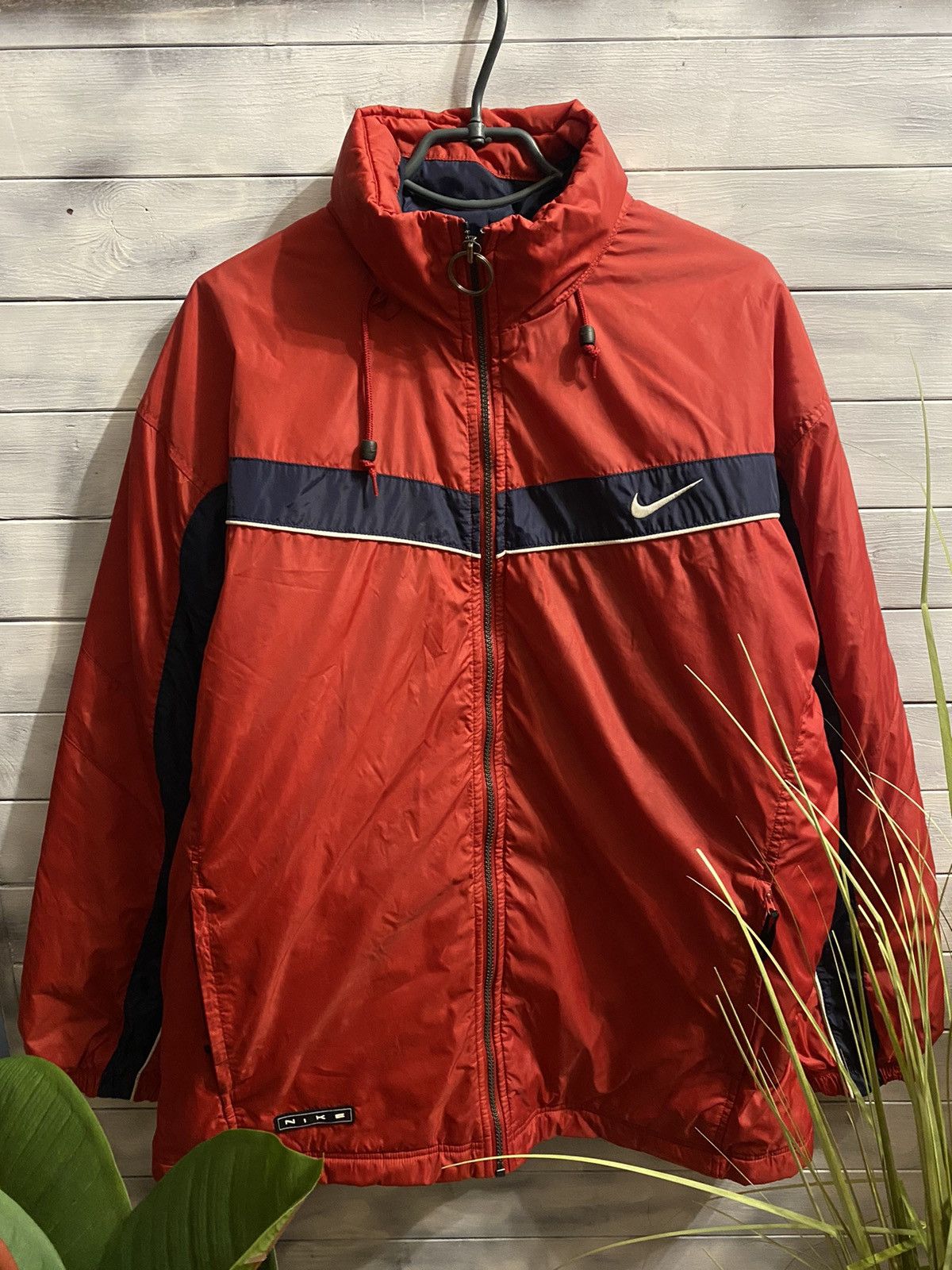 Nike Rare Vintage Jacket Nike 90’ Swoosh Drill style. Size US M / EU 48-50 / 2 - 1 Thumbnail