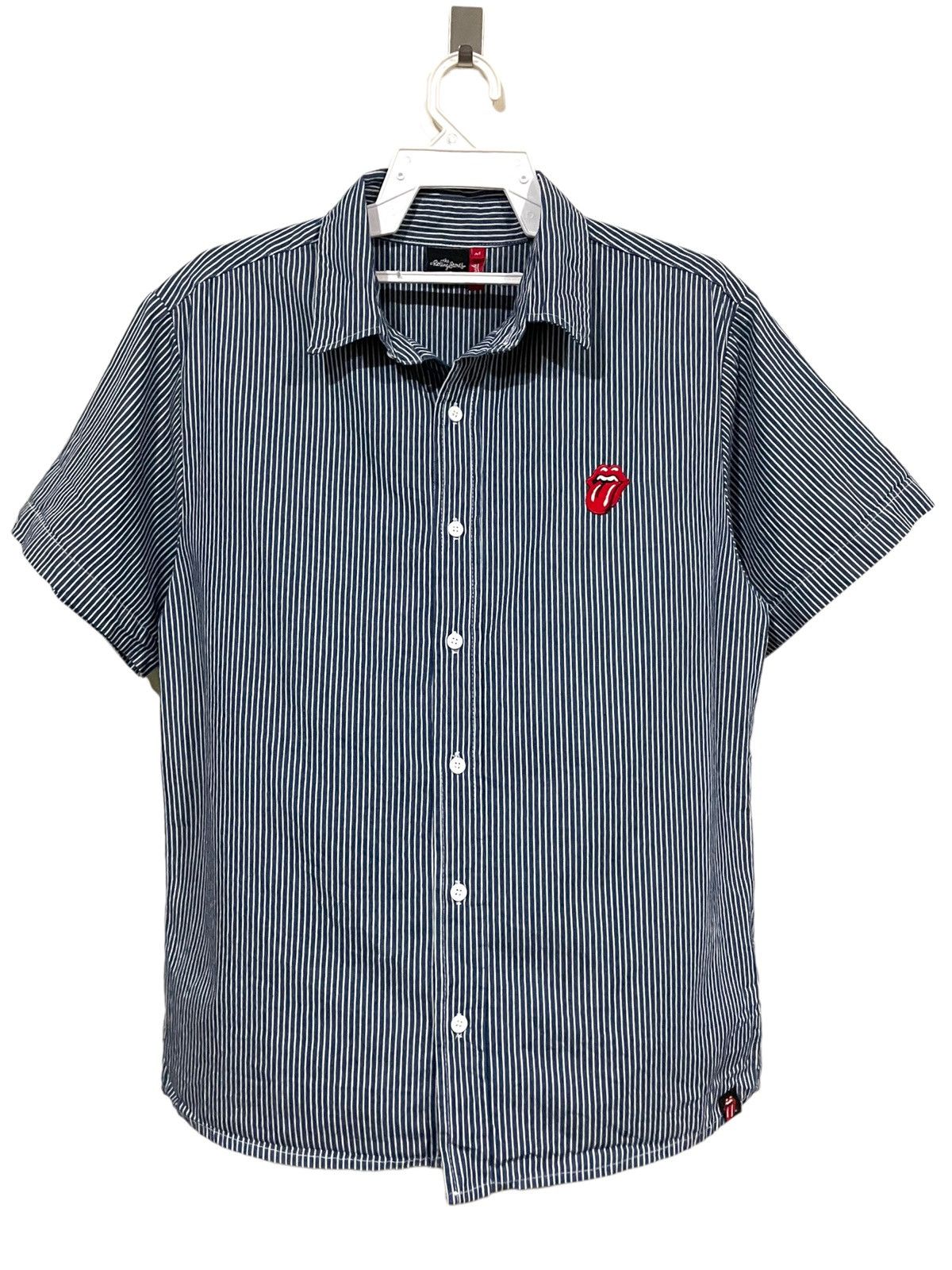 The Rolling Stones The Rolling Stones Hickory Stripe Wabash Workwear Shirt Size US M / EU 48-50 / 2 - 1 Thumbnail