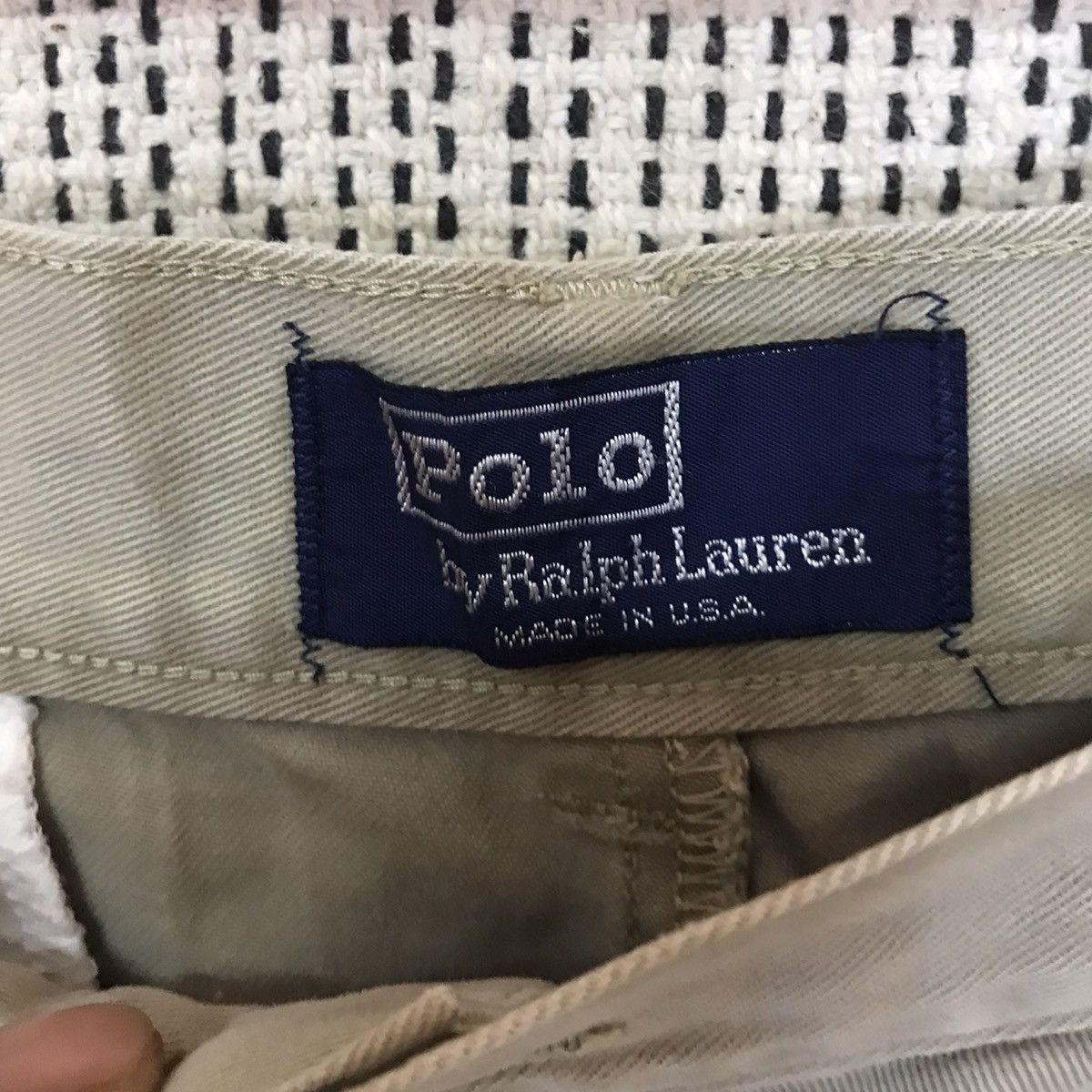 Ralph Lauren ‼️MADE IN USA VINTAGE POLO CHINI SHORT PANT ‼️ Size US 32 / EU 48 - 2 Thumbnail