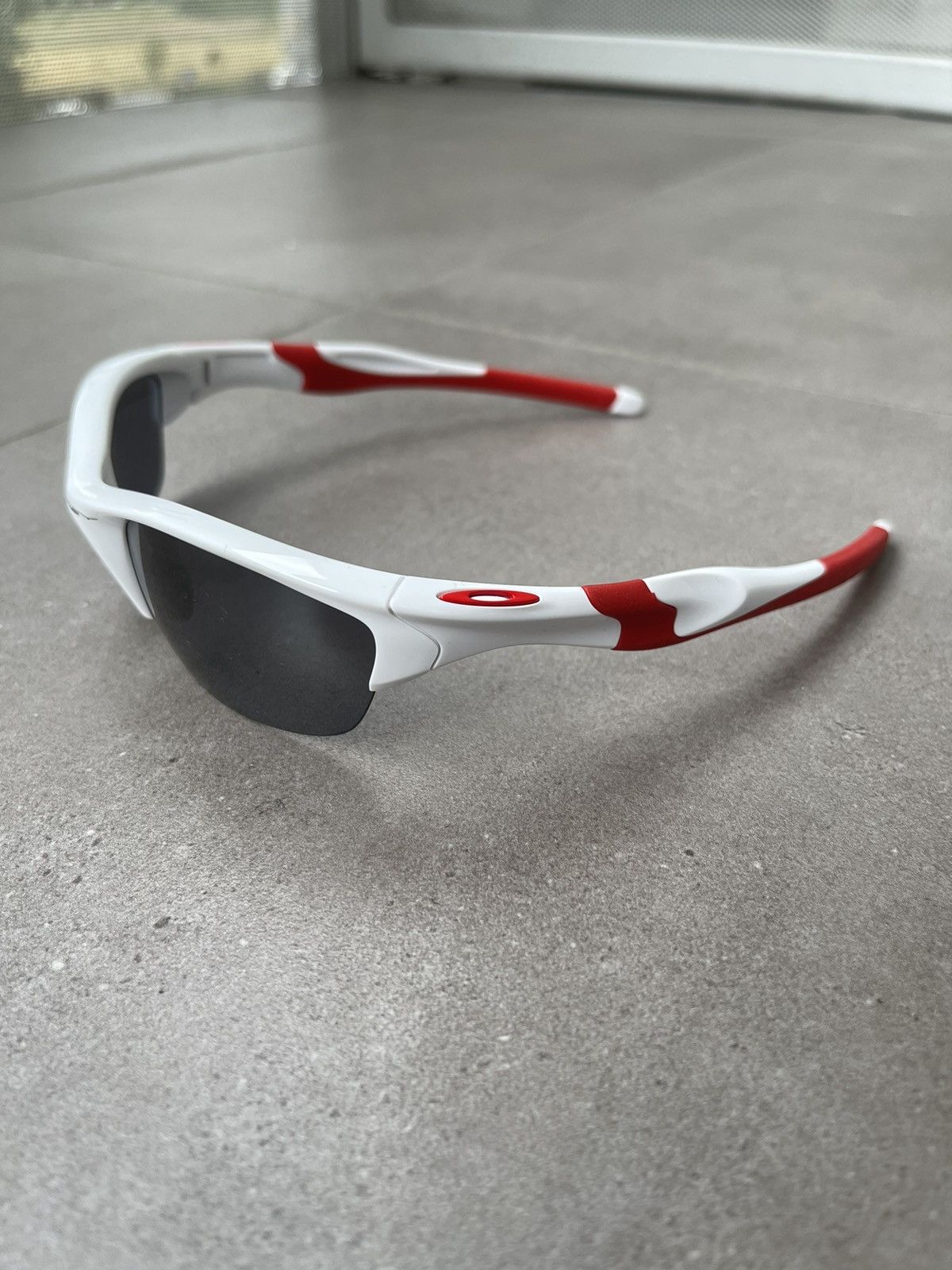 Oakley Oakley OO9144-17 "HALF JACKET 2.0" White Red Sunglasses Size ONE SIZE - 6 Thumbnail