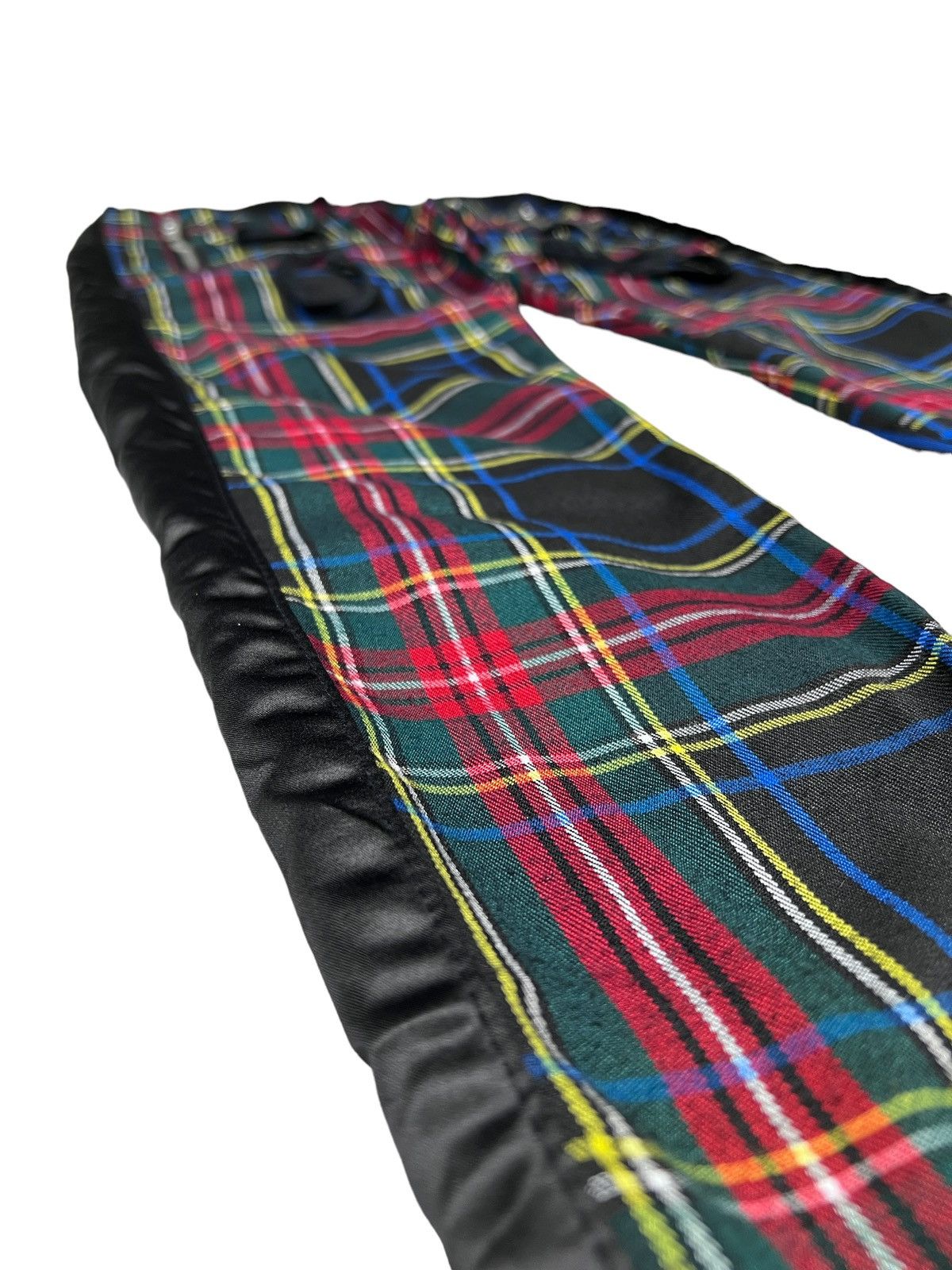 MNML MNML Tartan Zipper Seditionaries Drawstring Pants Size US 30 / EU 46 - 6 Thumbnail