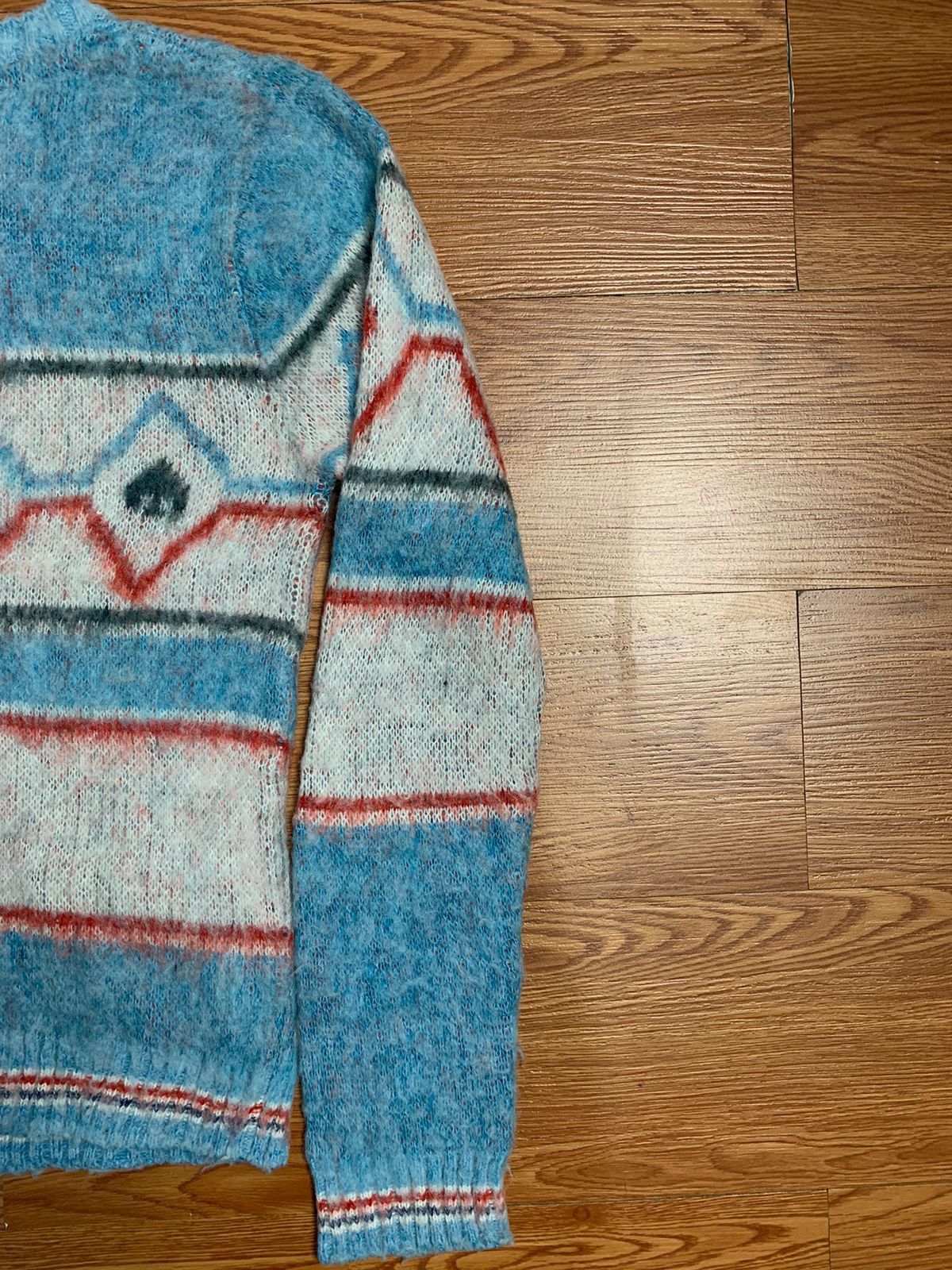 Hysteric Glamour 80s Hysteric Glamour Mohair Trump Card Pattern Cardigan Size US S / EU 44-46 / 1 - 8 Thumbnail