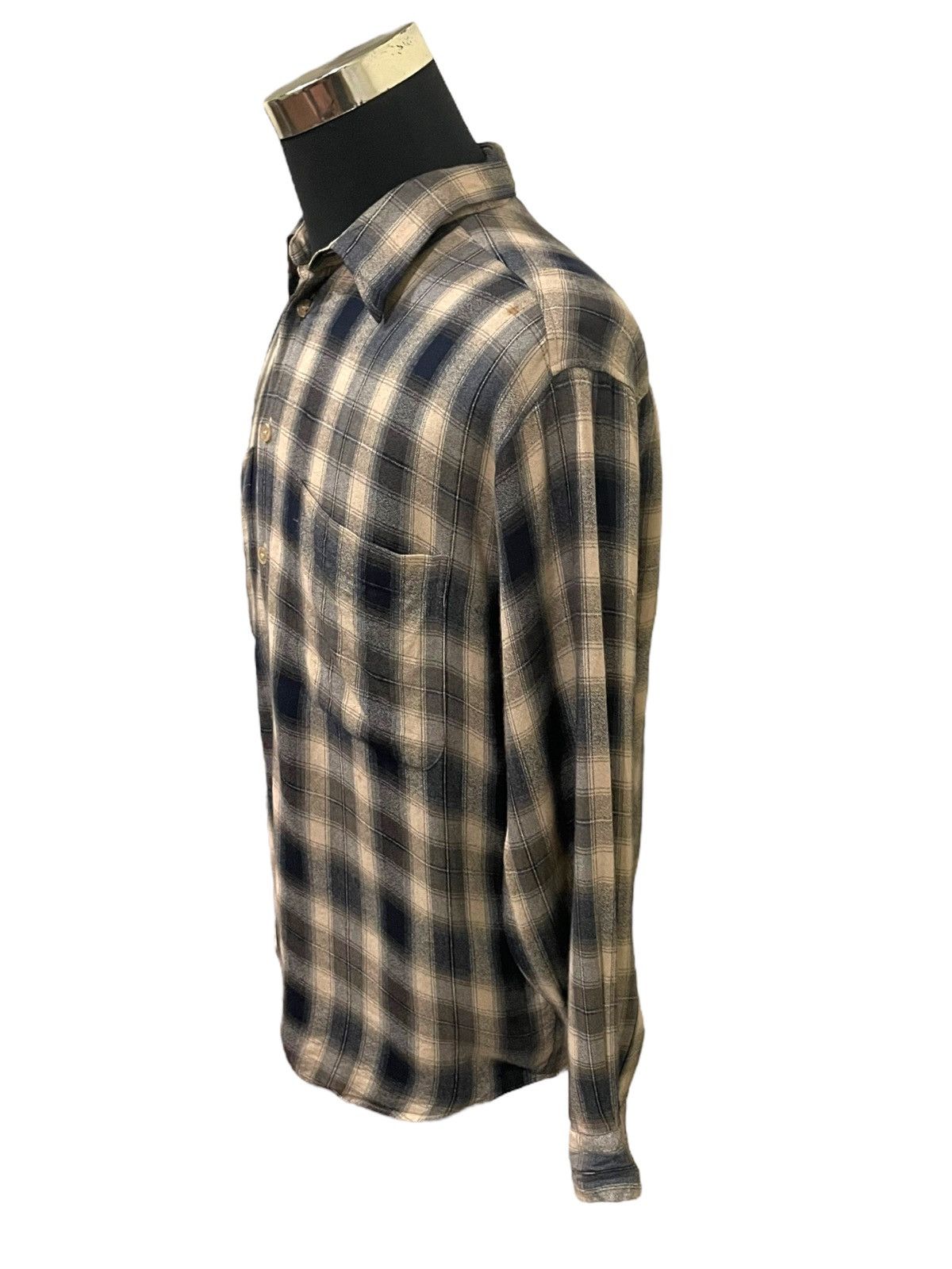 Arrow Rare🔥Vintage 80s Shadow Plaid Similar To Arrow Chevella Size US L / EU 52-54 / 3 - 11 Thumbnail