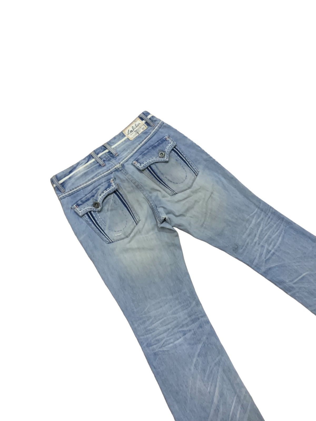 If Six Was Nine × Japanese Brand Vintage Yoshitomo Nara Lolita Japan Distressed Jean Size US 32 / EU 48 - 9 Thumbnail