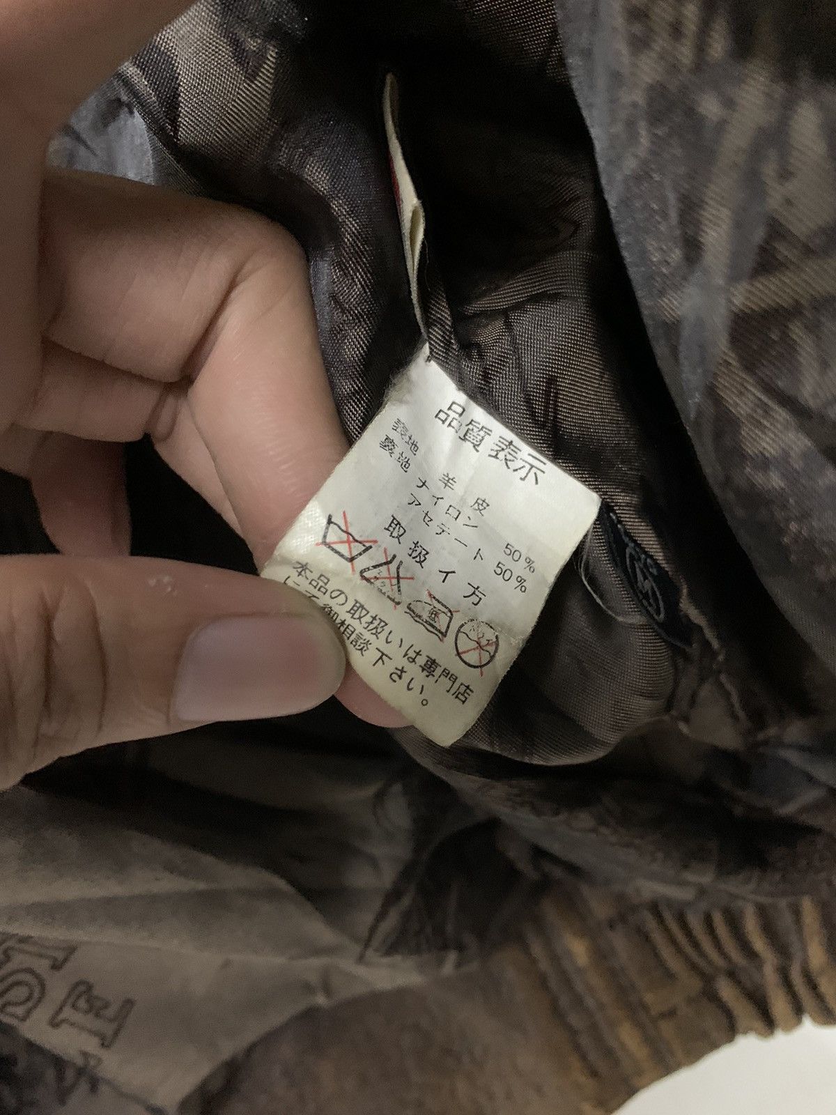 Japanese Brand Distressed Leather Jacket Italian Leather Size US M / EU 48-50 / 2 - 13 Thumbnail