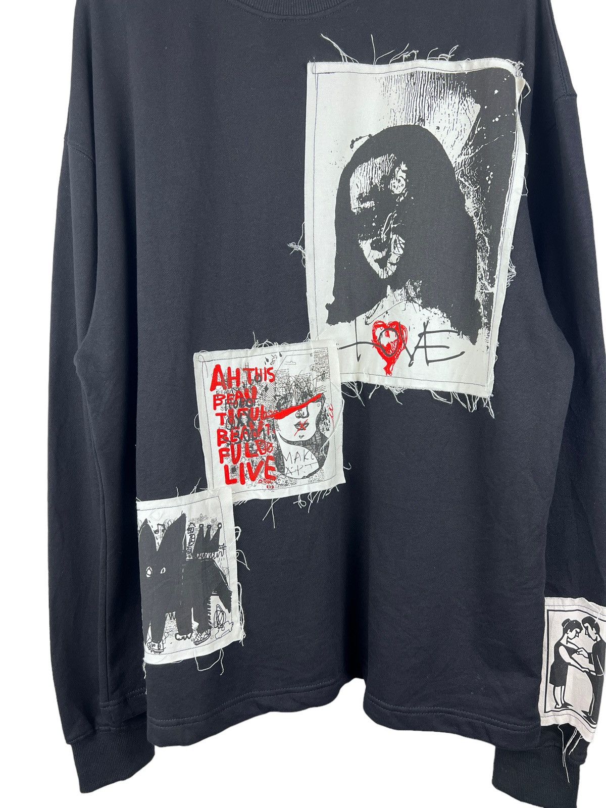 Japanese Brand Choize 🇯🇵 Patch Longsleeve Shirt Raf Simons Inspired Size US L / EU 52-54 / 3 - 4 Thumbnail