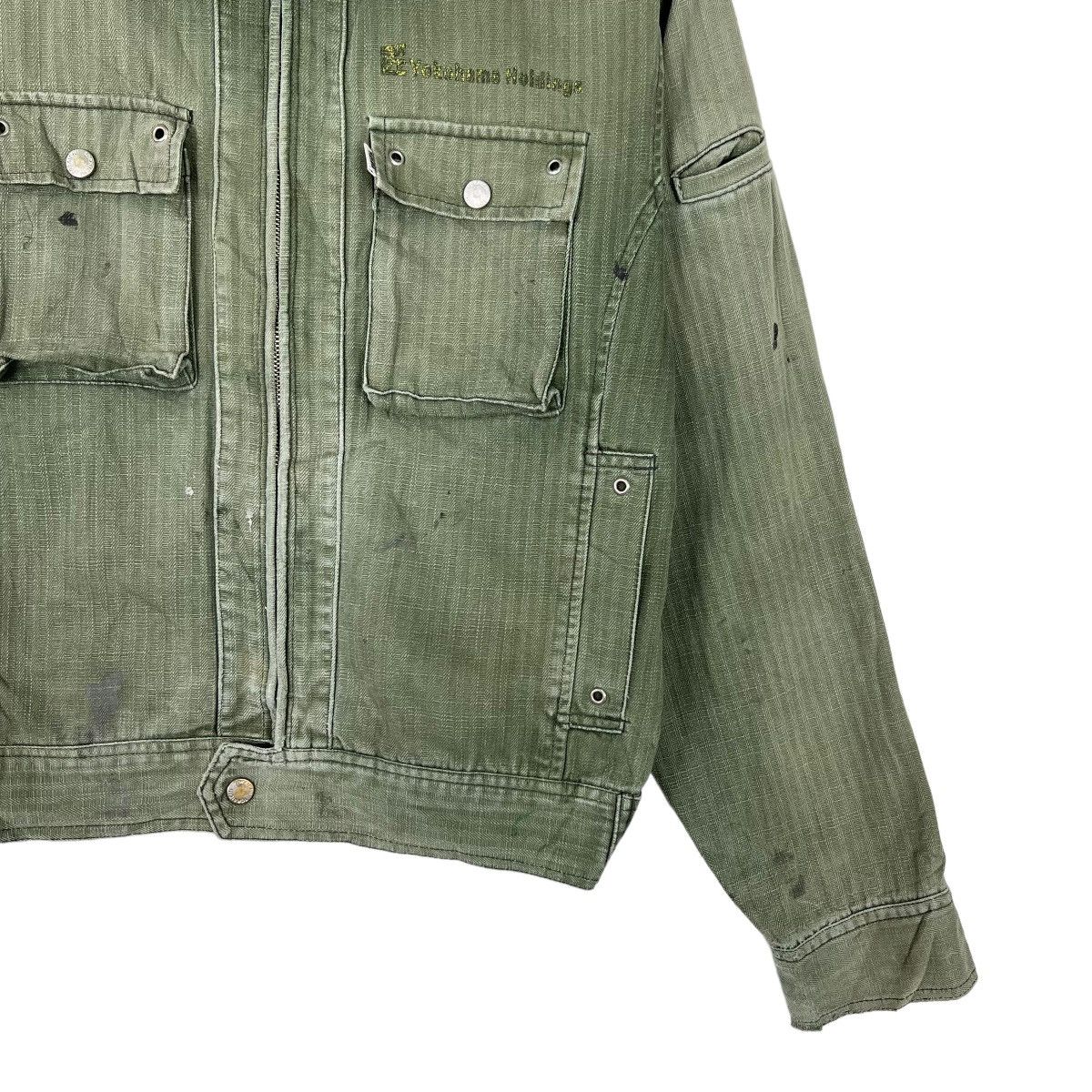 Japanese Brand × Vintage 💥 1970s VINTAGE TORA HARRINGBONE TWILL CARGO Size US S / EU 44-46 / 1 - 4 Thumbnail